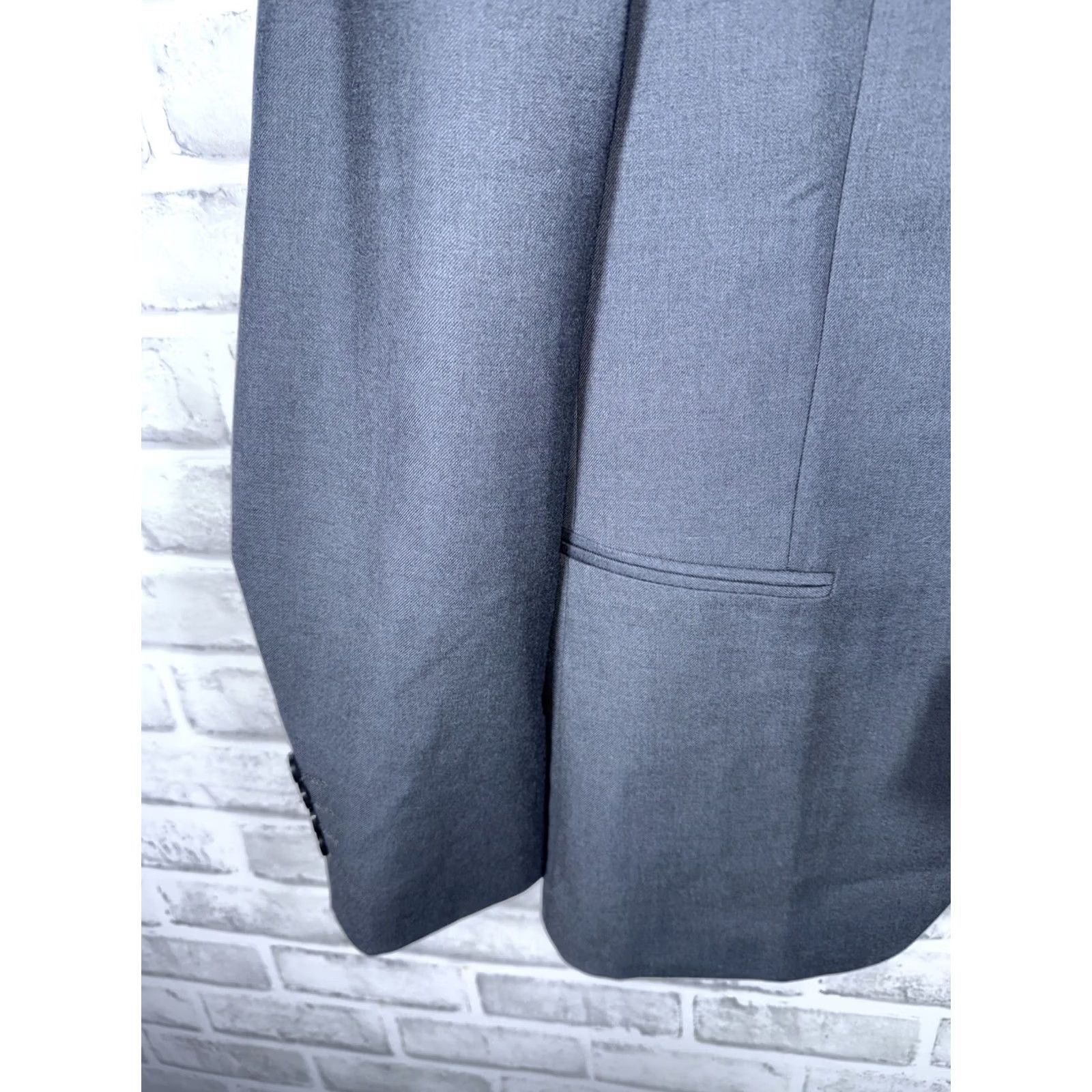 Vintage NWT PJ PAUL JONES Casual Knit Coat Suit Jacket One-Button Navy Mens M Size 40R - 6 Thumbnail