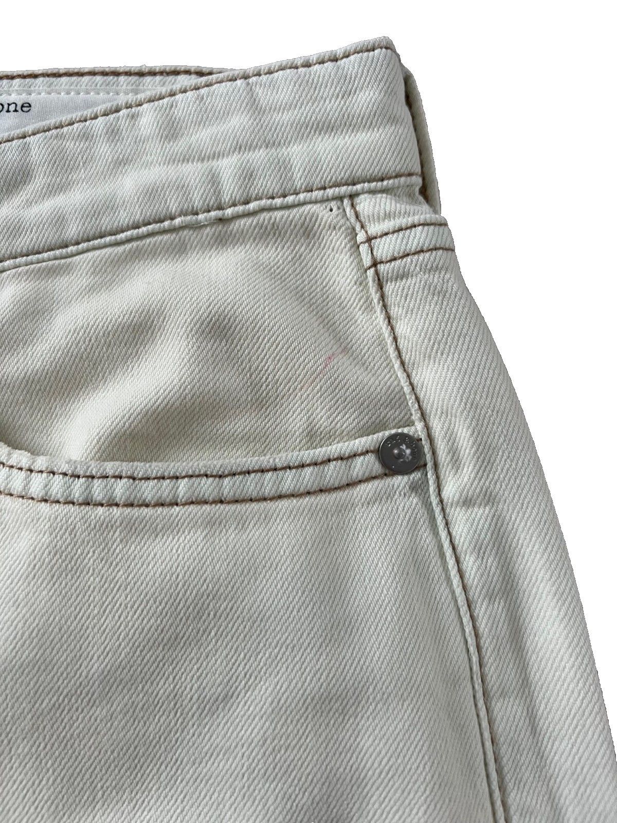 Rag & Bone Rag & Bone Logan Jeans Featherweight in Bleach Stripe ( 28 ) Size 28" / US 6 / IT 42 - 7 Thumbnail