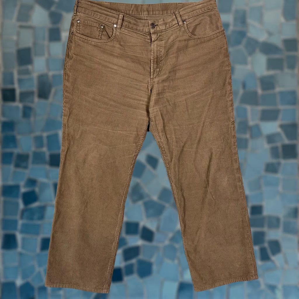 Brooks Brothers Brooks Brothers Corduroy Pants Mens 38x30 1818 Pinwale Trouser Chino Vintage Size US 38 / EU 54 - 1 Thumbnail