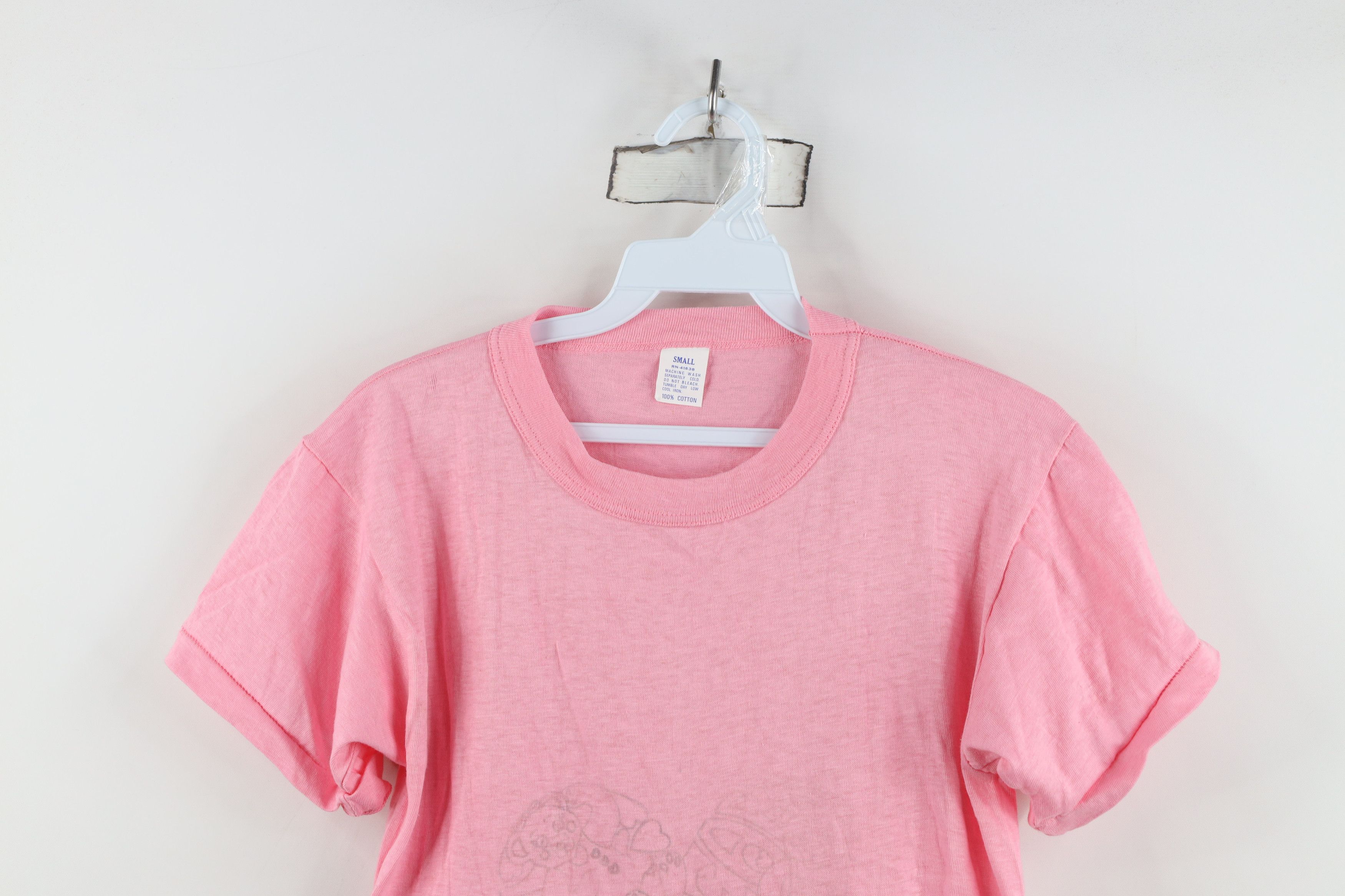 Vintage Vintage 70s Streetwear Thin My Love Bear Heart T-Shirt USA Size S / US 4 / IT 40 - 2 Thumbnail