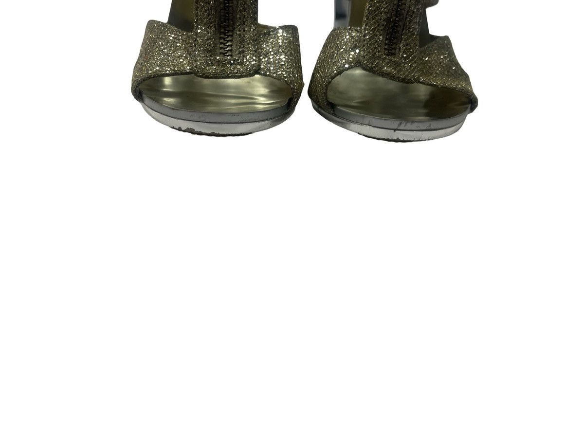 Michael Kors Michael Kors Berkley Sparkly Glitter Front Zip Heels Size 6 Size US 6 / IT 36 - 9 Thumbnail