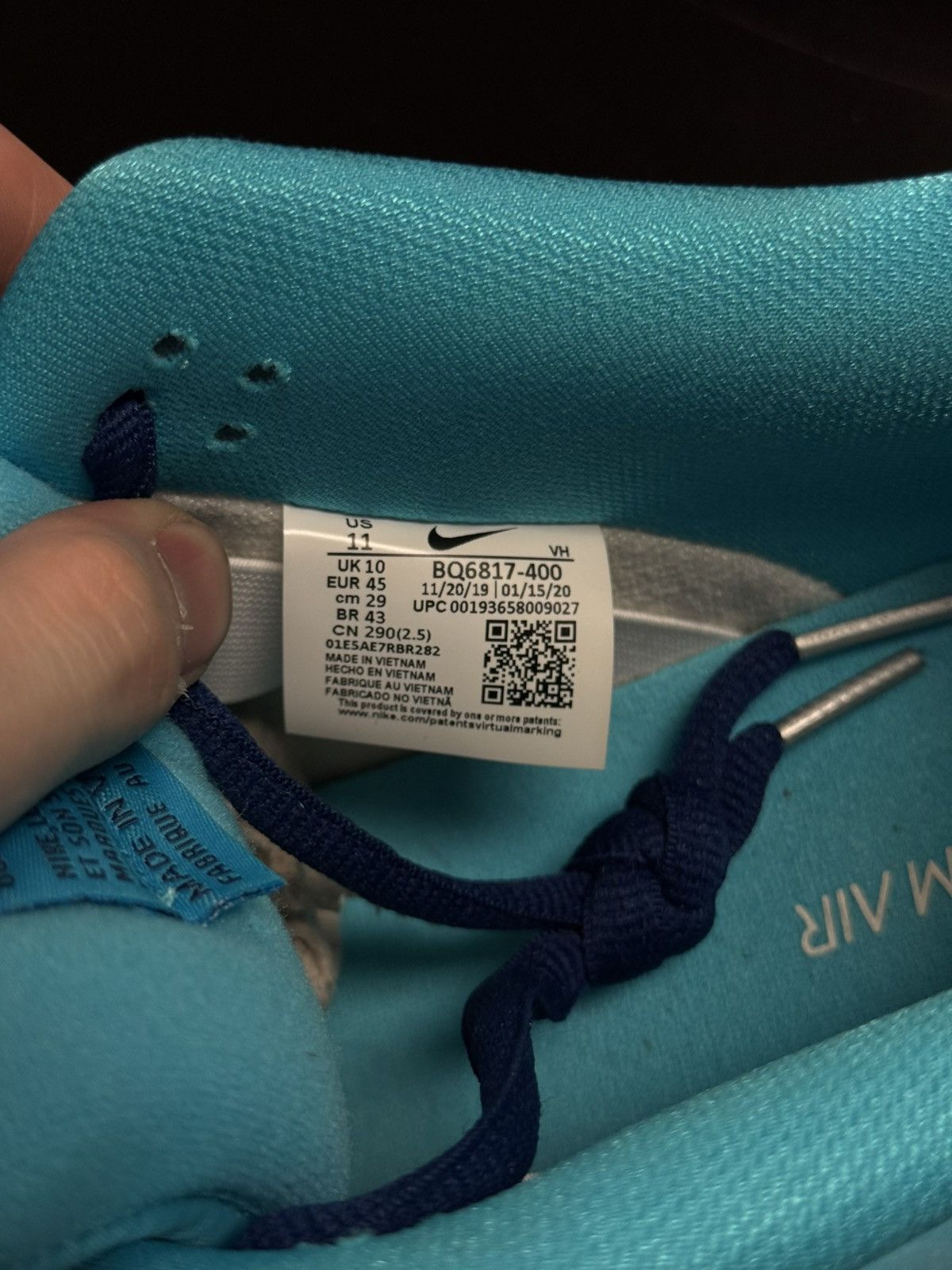 Nike Size 11 - Nike Dunk SB Low Blue Fury 2020 (BQ6817-400) Size US 11 / EU 44 - 15 Thumbnail