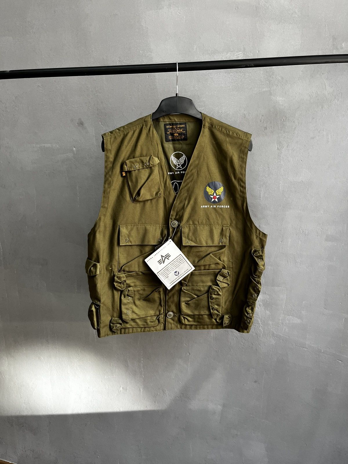 Alpha Industries × Japanese Brand Alpha Industries US Army Air Forces vest Size US XXL / EU 58 / 5 - 2 Thumbnail