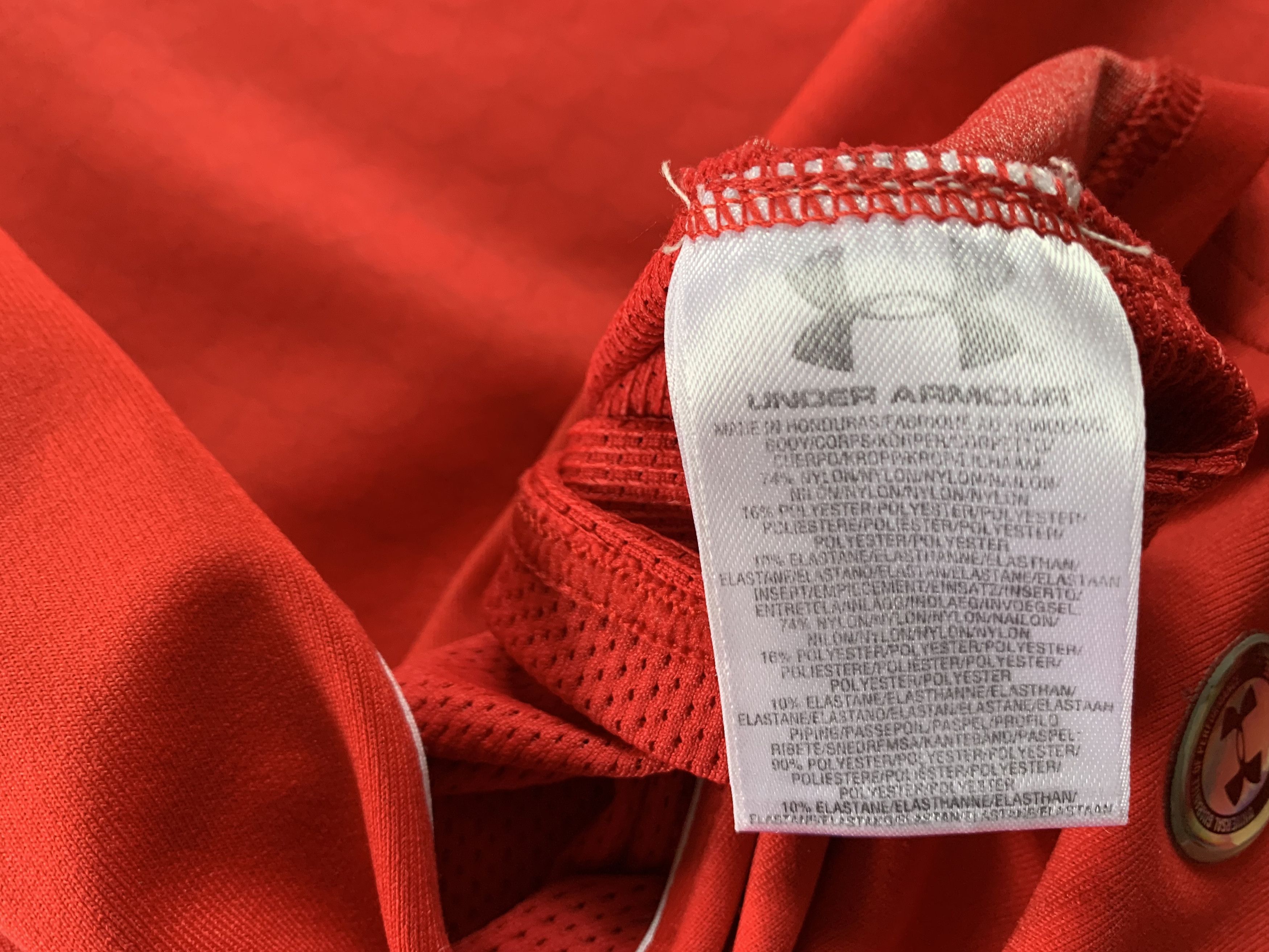 Under Armour × Vintage Under Armour Wales Rugby Union Home Jersey 2011 Size US L / EU 52-54 / 3 - 8 Thumbnail