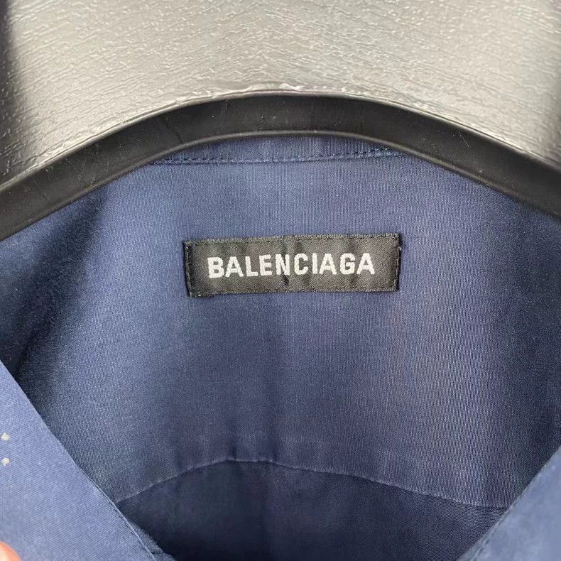 Balenciaga Balenciaga Back Mailbox Letter Long Sleeve Shirt 2501-Nexta Size US XXS / EU 40 - 5 Thumbnail
