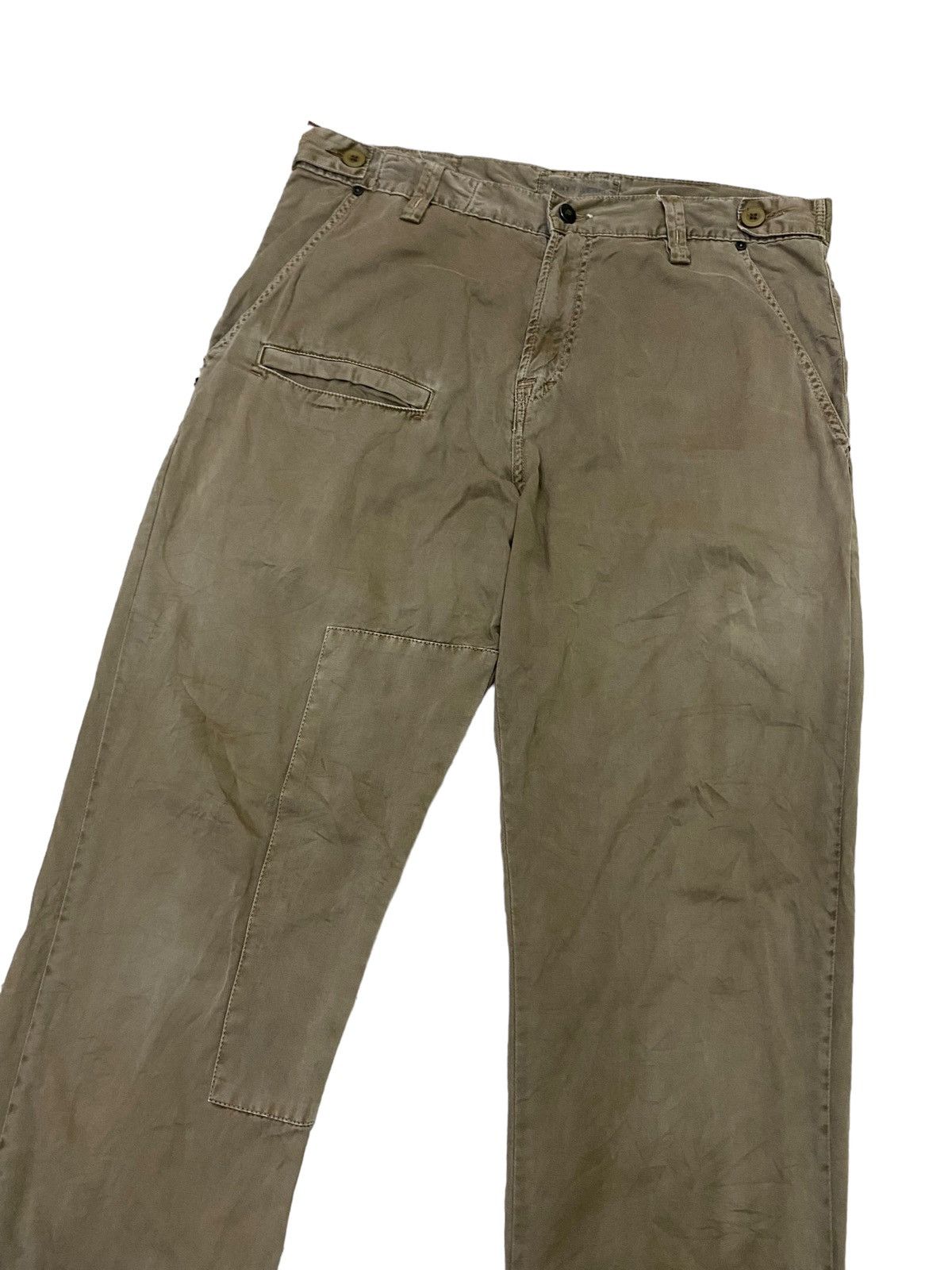 Jimmy Taverniti 💥Japanese Fashion Designer Jimmy Taverniti Military Pant Size US 35 - 2 Thumbnail