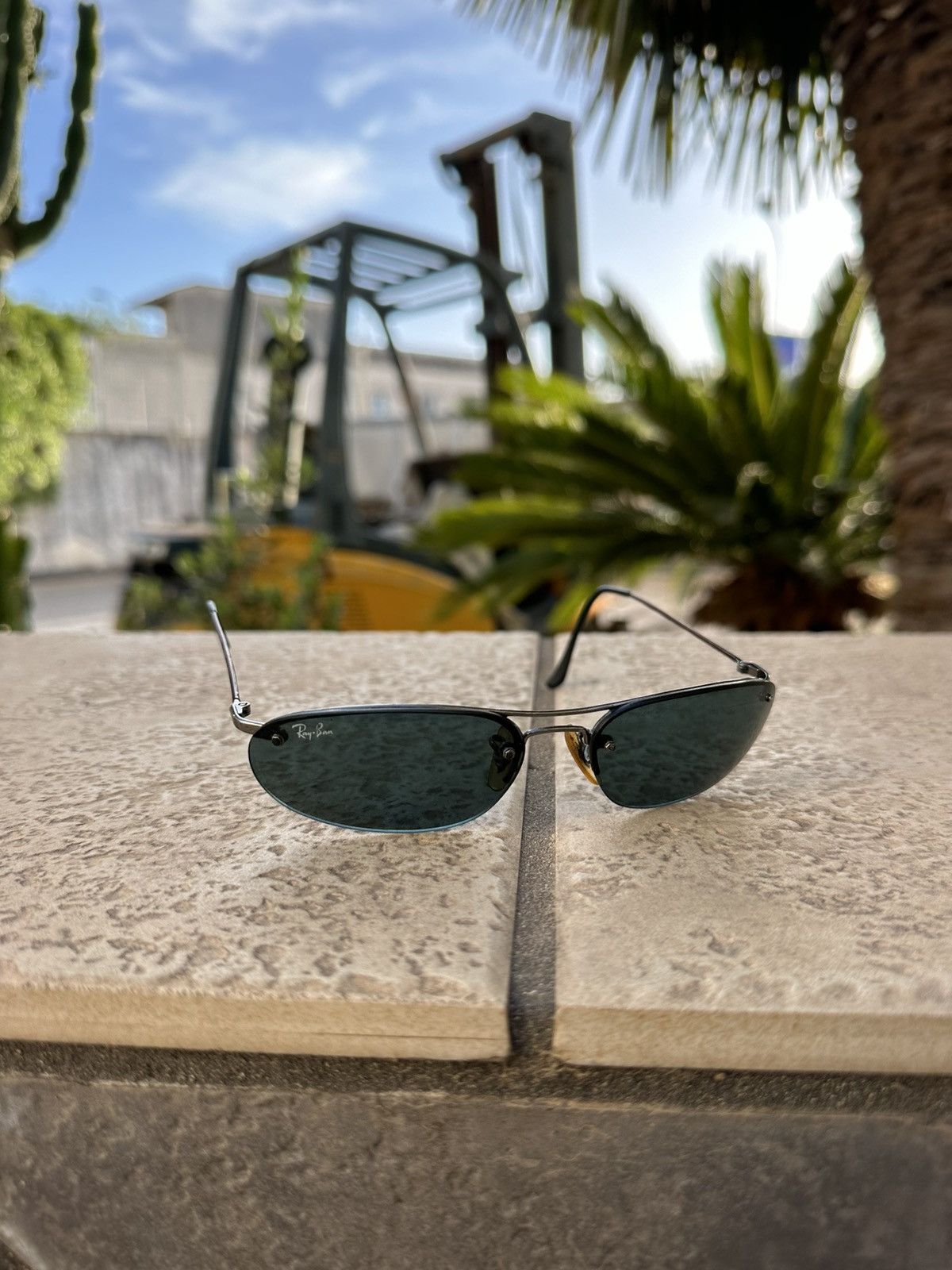 RayBan RayBan Sunglasses Silver RB 3182 Vintage Size ONE SIZE - 2 Thumbnail