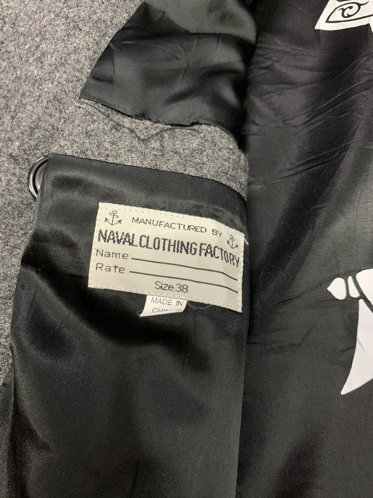Designer × Naval Clothing Factory Rare Naval Clothing Factory Wool Button Ups Jacket Size US M / EU 48-50 / 2 - 7 Thumbnail