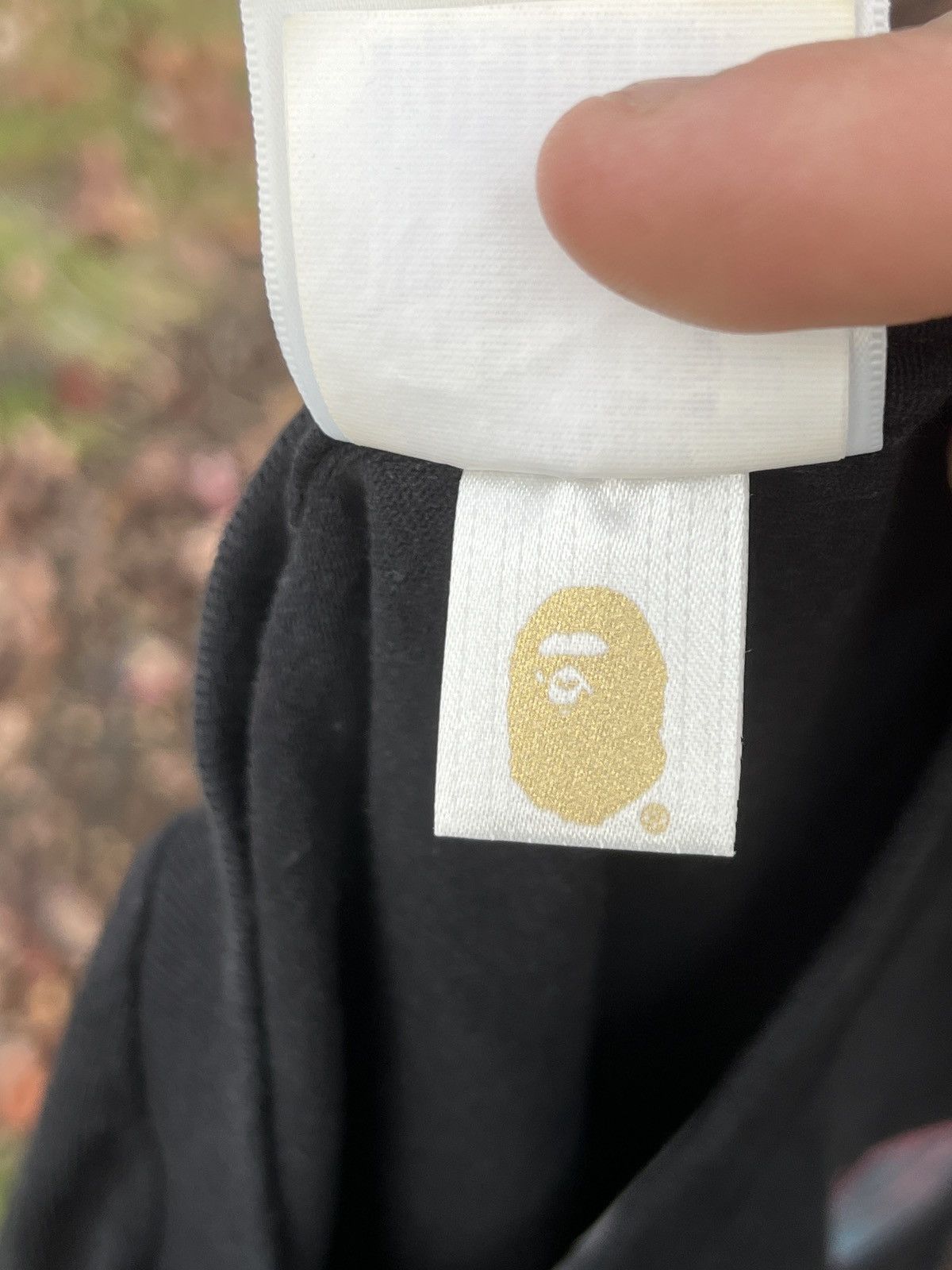 Bape Glitter Logo College Tee Size US L / EU 52-54 / 3 - 8 Thumbnail