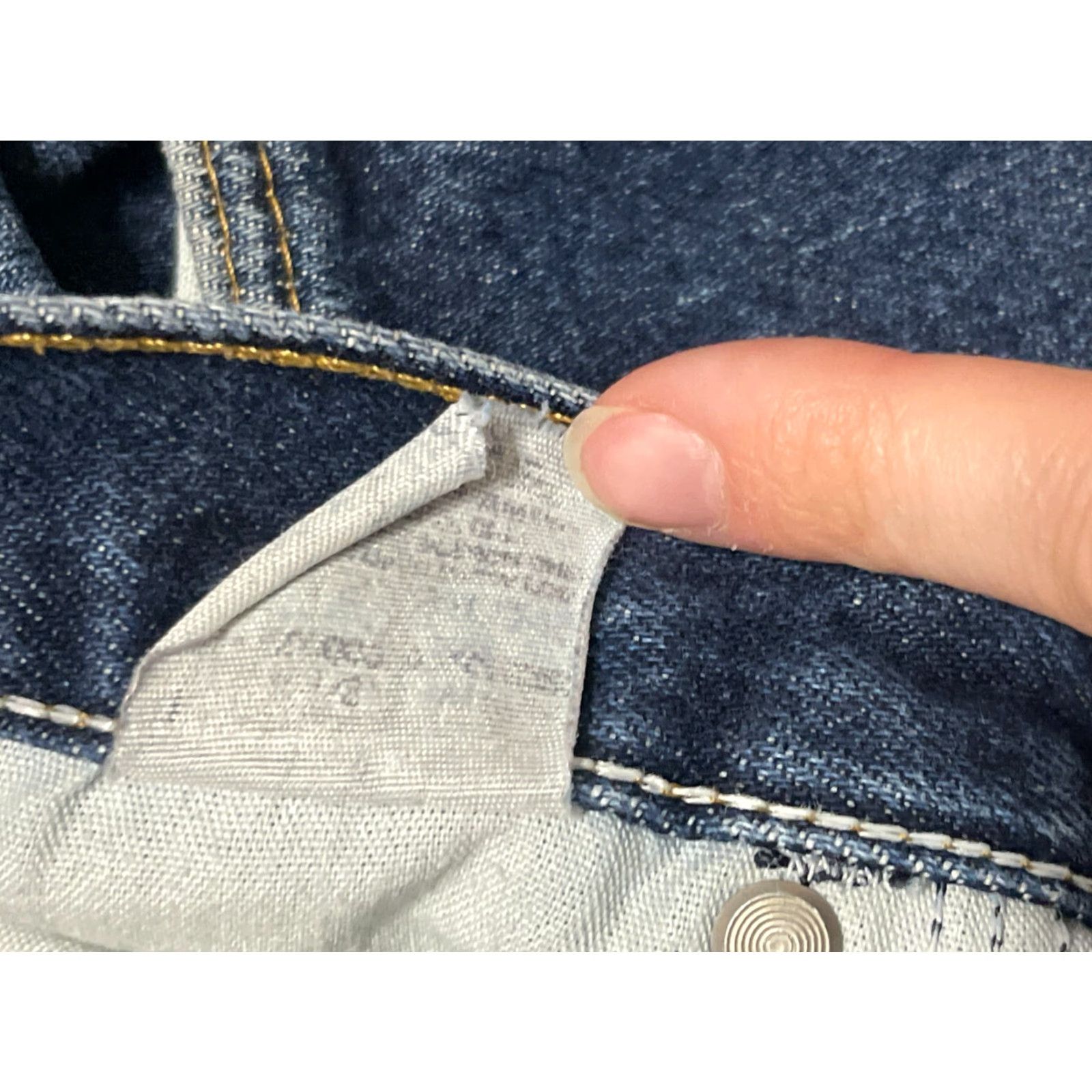 Wrangler Wrangler Jeans Mens 39x30 Blue Denim Straight 5-Pockets 42" Length Jeans Regular Mens Size US 42 / EU 58 - 5 Thumbnail