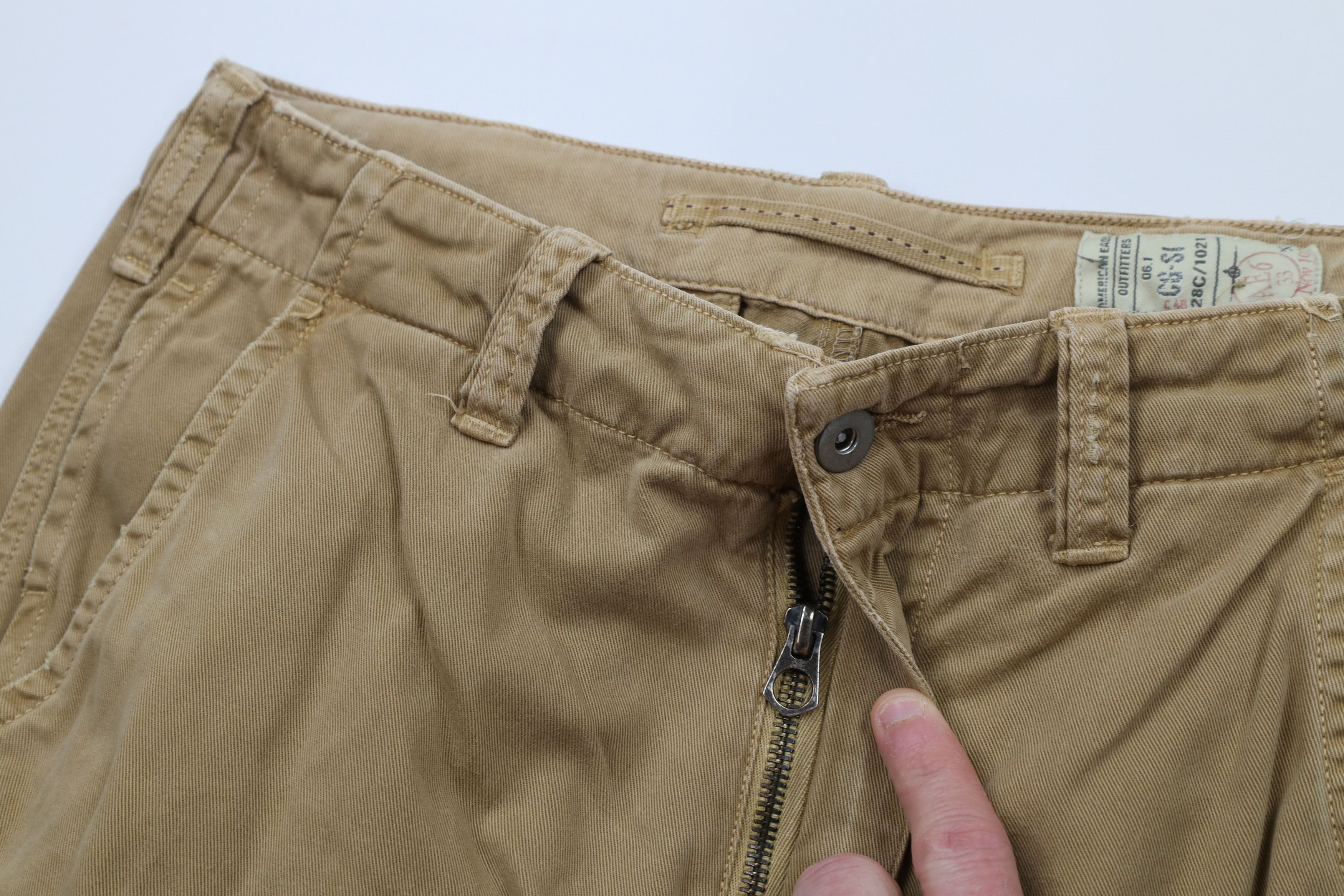 American Eagle Outfitters × Vintage Vintage Y2K American Eagle Outfitters Wide Leg Cargo Pants Size US 29 - 8 Thumbnail