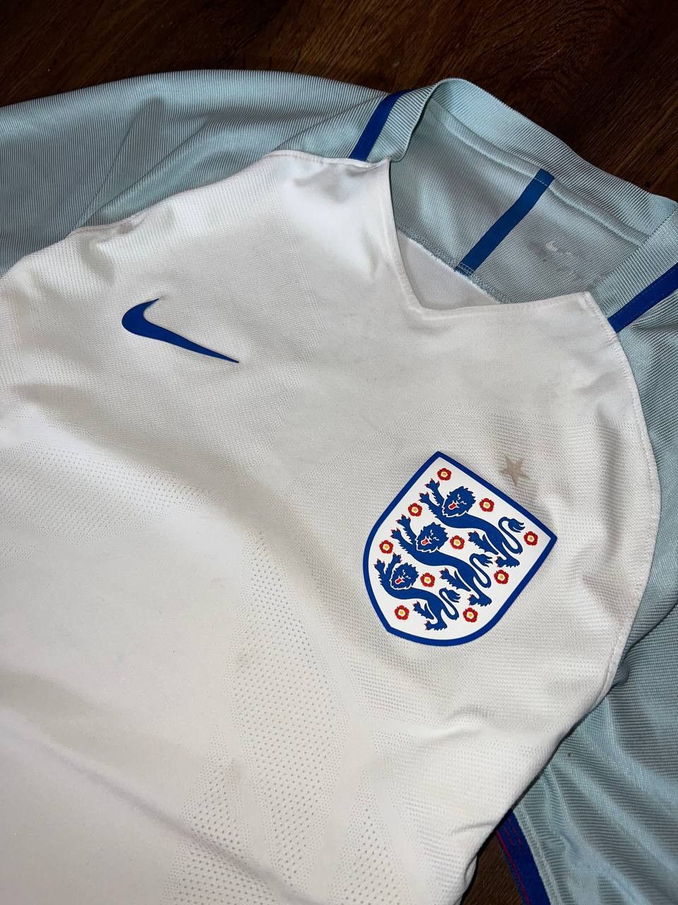 Umbro × Vintage Nike England National Football Time Jersey Home T-shirt Rare Size US M / EU 48-50 / 2 - 10 Thumbnail