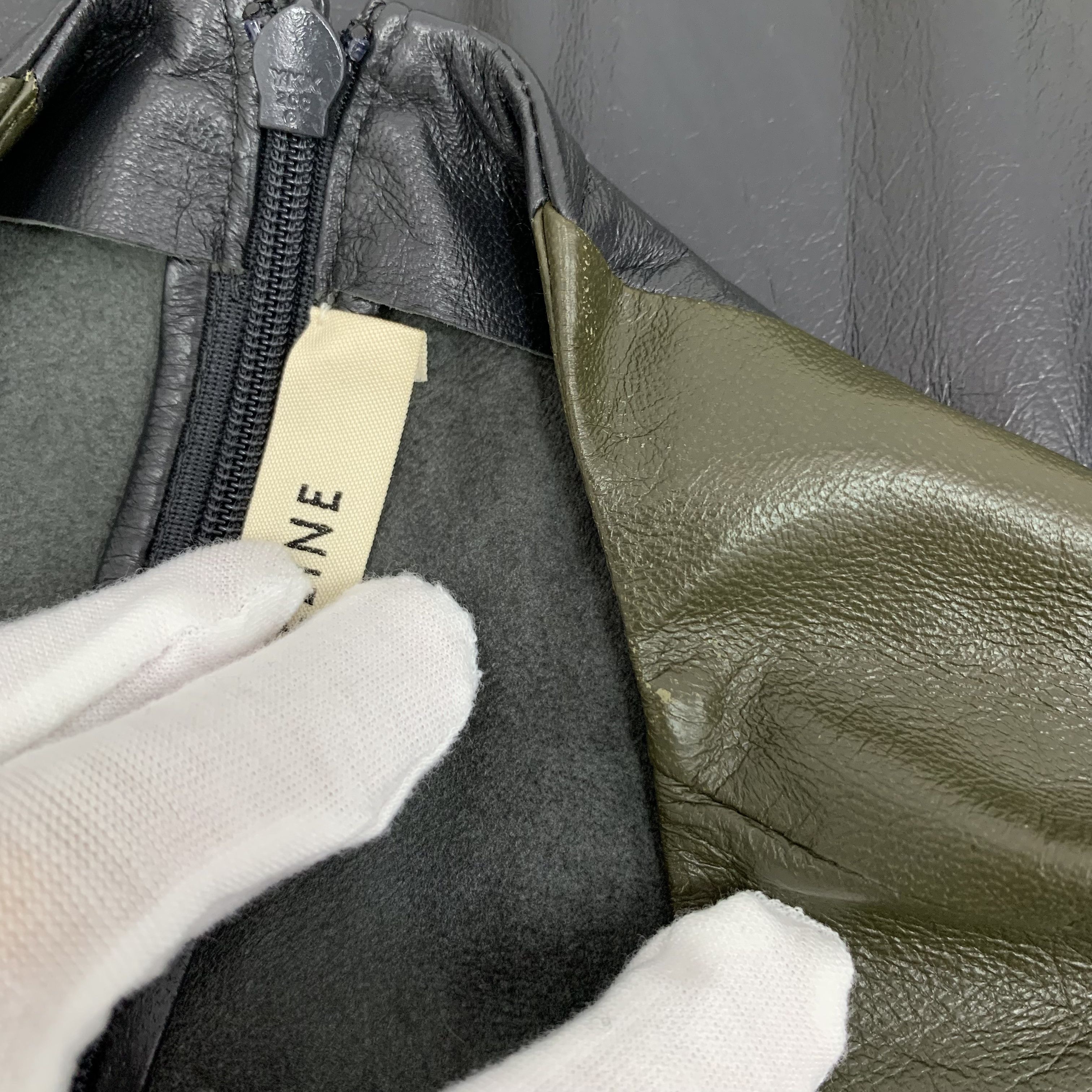 Celine Celine Colorblock Lambskin Leather Top (36) Size XS / US 0-2 / IT 36-38 - 12 Thumbnail