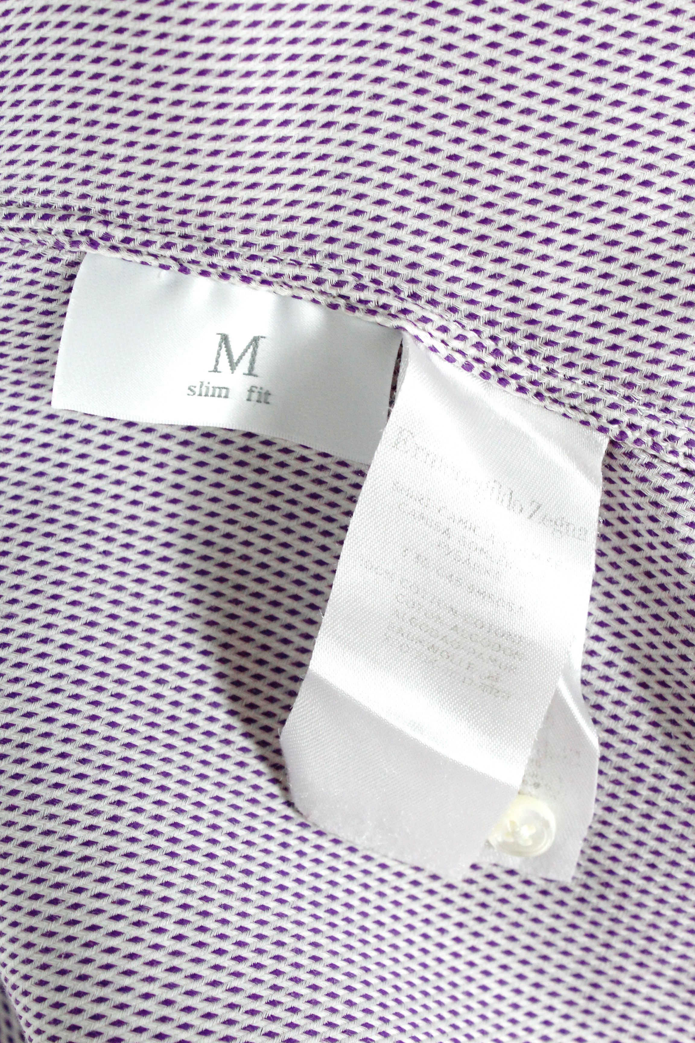 Ermenegildo Zegna Ermenegildo Zegna Geometric Knitted Formal Shirt Size US L / EU 52-54 / 3 - 6 Thumbnail