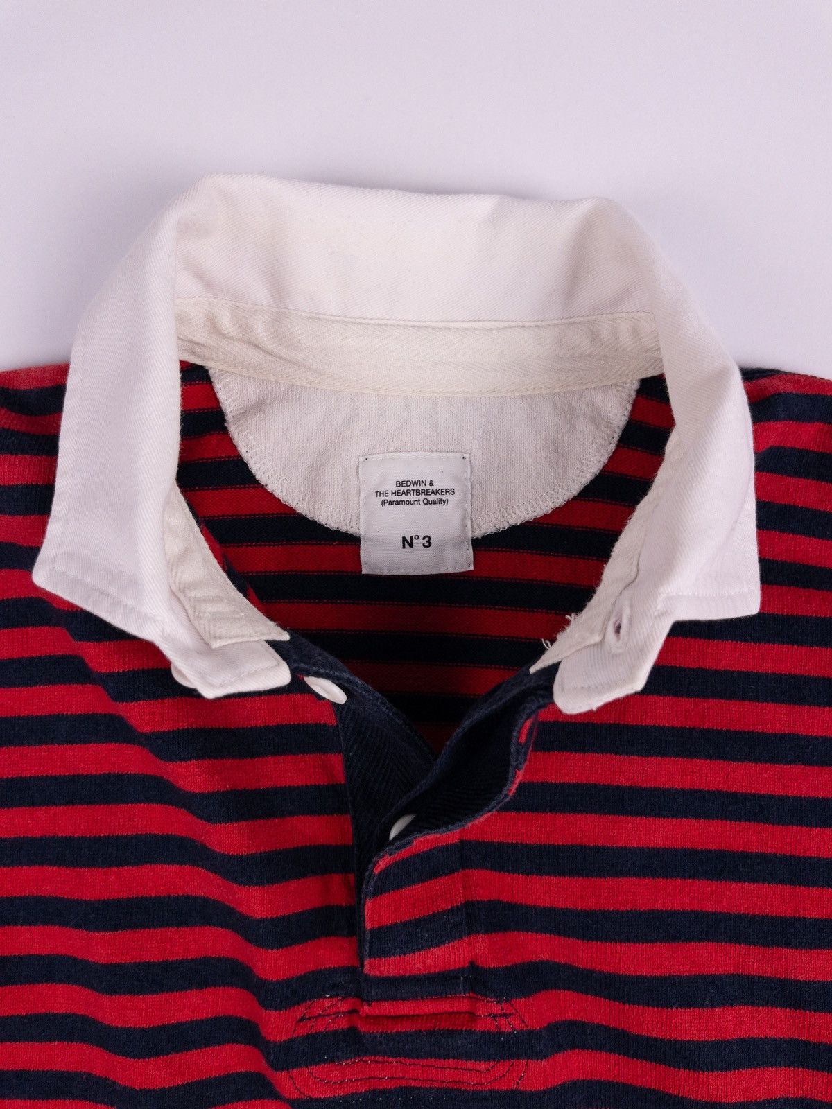 Bedwin & The Heartbreakers bedwin & the heartbreakers striped longsleeve t-shirt size L Size US L / EU 52-54 / 3 - 5 Thumbnail