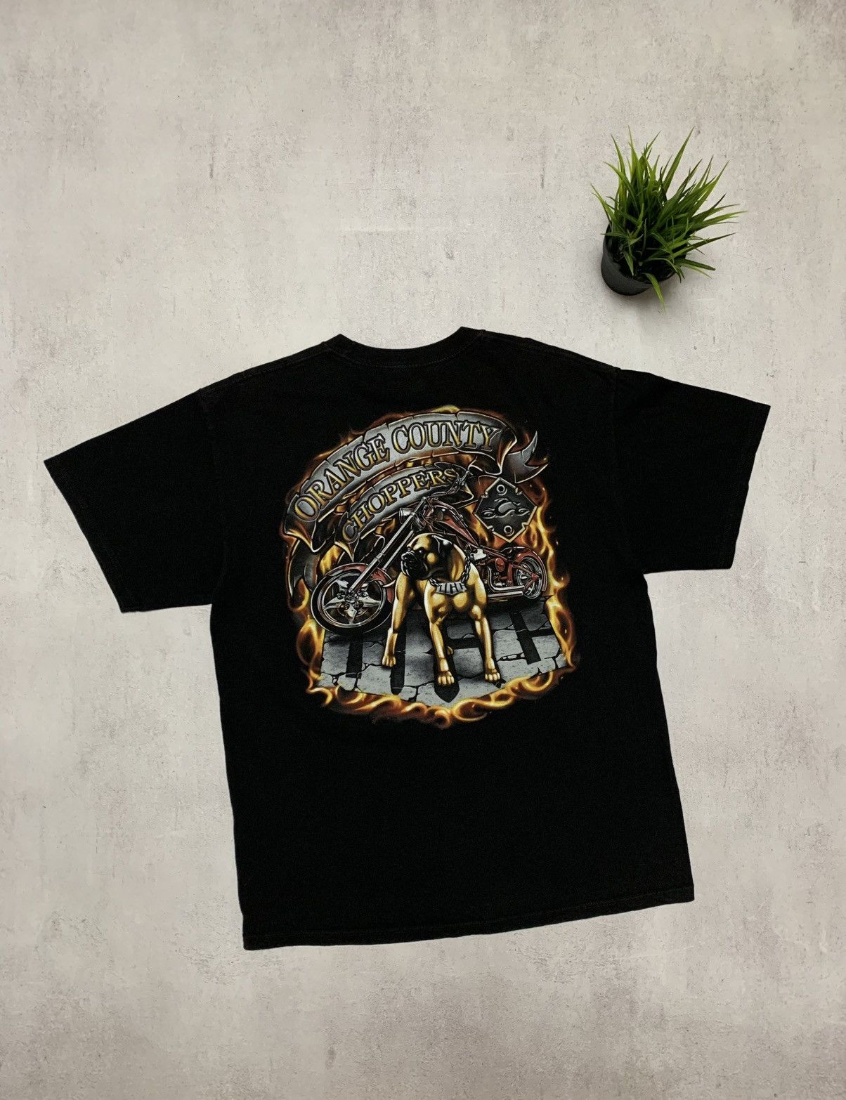 West Coast Choppers Vintage Choppers T Shirt Tee Orange Country Motorcycle 90s Size US L / EU 52-54 / 3 - 1 Thumbnail