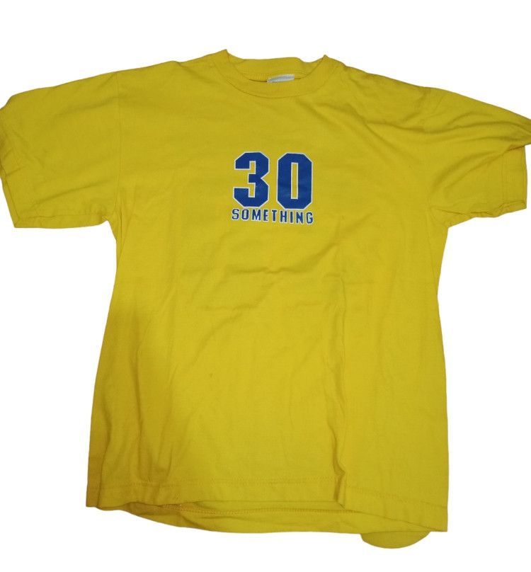 image of Band Tees x Made In USA Vintage Carter 90's Tshirt in Yellow, Men's (Size Medium)