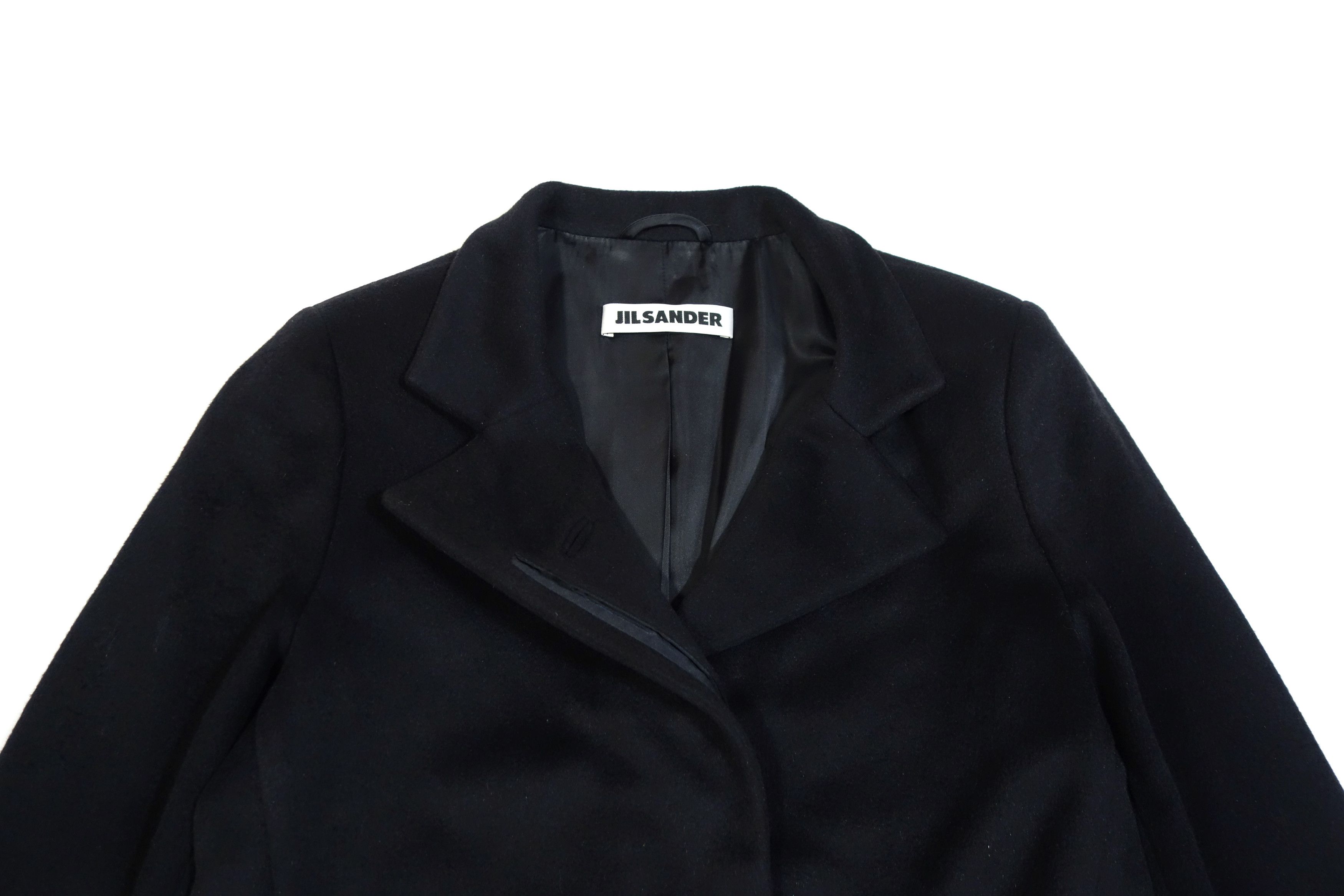Jil Sander 00S Raf Simons Era Cashmere Angora Coat Vintage Size S / US 4 / IT 40 - 3 Thumbnail