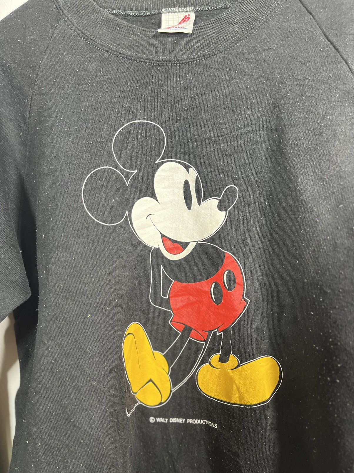 Jerzees × Mickey Mouse × Vintage Vintage Mickey Mouse x Jerzees Size M / US 6-8 / IT 42-44 - 2 Thumbnail