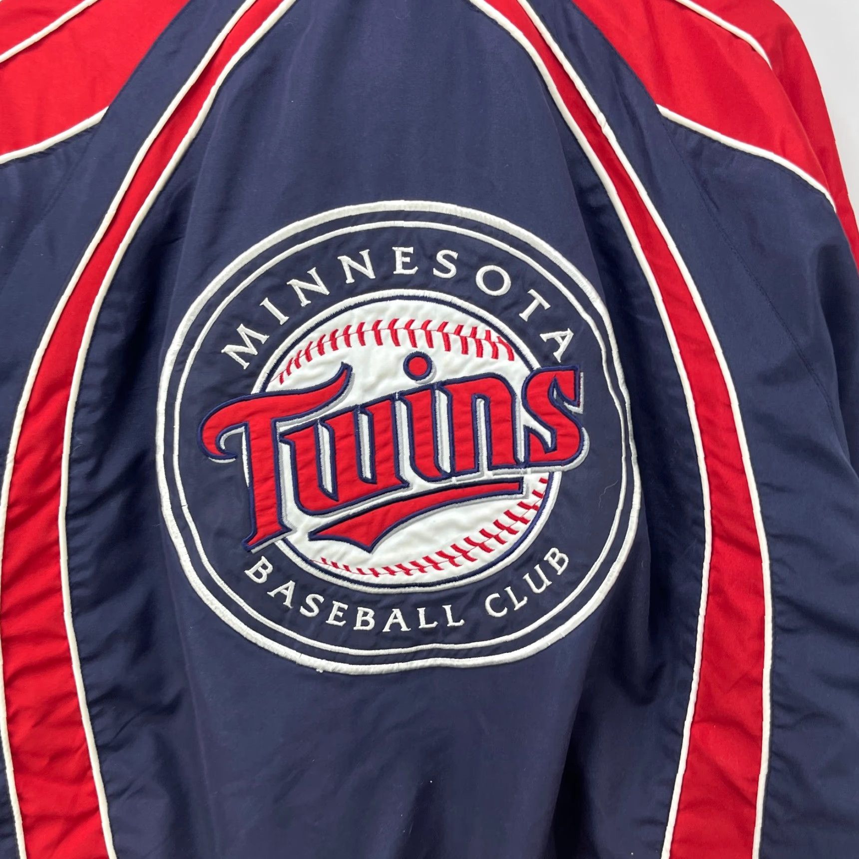 MLB VINTAGE MLB Minnesota Twins Windbreaker Jacket Men L Red 90s Theme Windbreaker Jacket Size US L / EU 52-54 / 3 - 4 Thumbnail