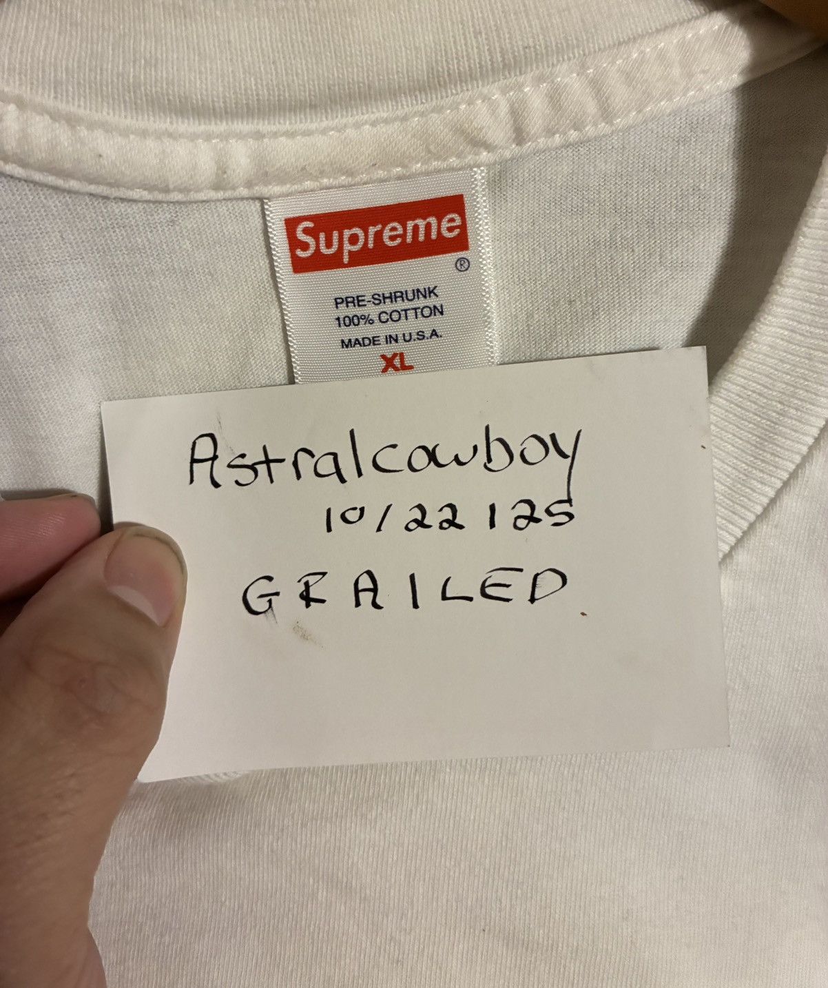 Supreme Supreme MBV “Don’t Ask Why” Tee Size US XL / EU 56 / 4 - 5 Thumbnail