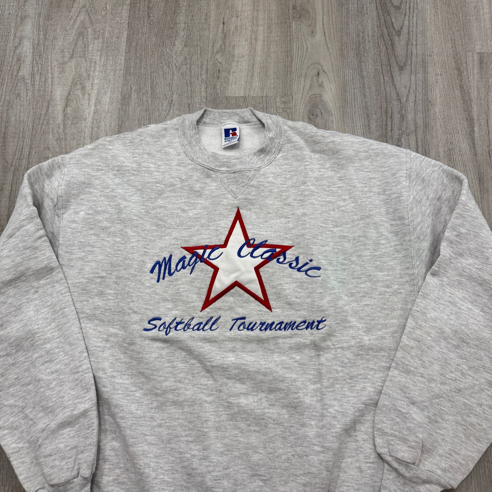 Russell Athletic Vintage Magic Classic Softball Tournament Sweatshirt XL Size US XL / EU 56 / 4 - 2 Thumbnail