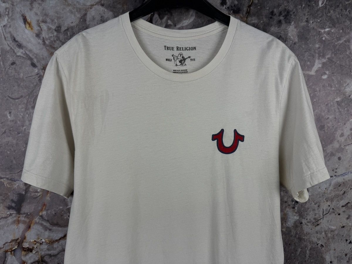 True Religion True Religion Buddha Graphic T-Shirt Cream Tee Big Logo Size US M / EU 48-50 / 2 - 4 Thumbnail