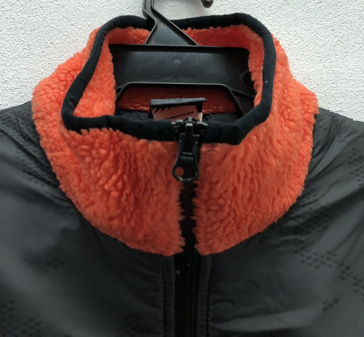 Nike Nike Track & Field Orange Sherpa Fleece Jacket Size US M / EU 48-50 / 2 - 3 Thumbnail