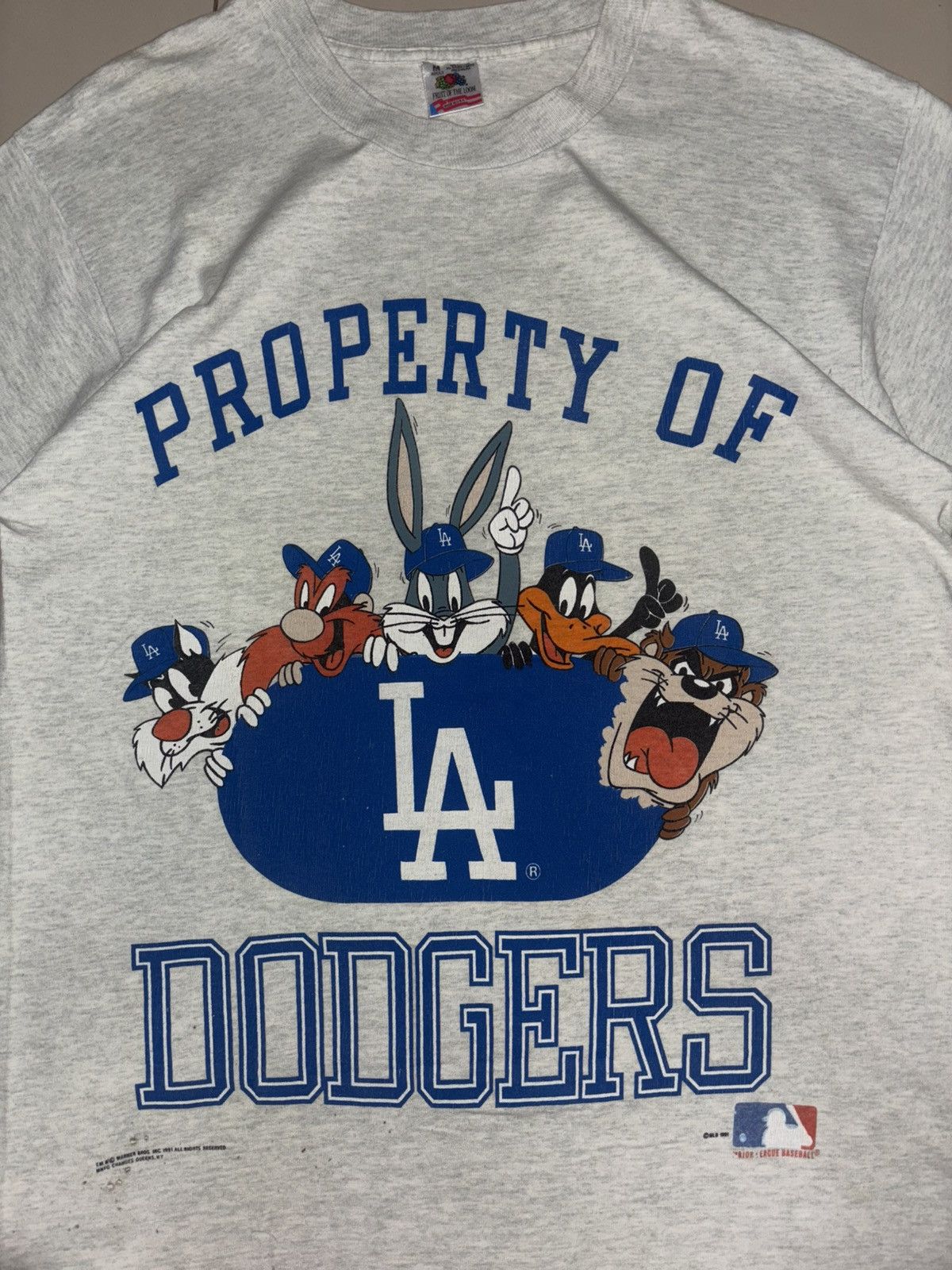 MLB Vintage Dodgers 1991 MLB x Warner Bros Size US XL / EU 56 / 4 - 3 Thumbnail