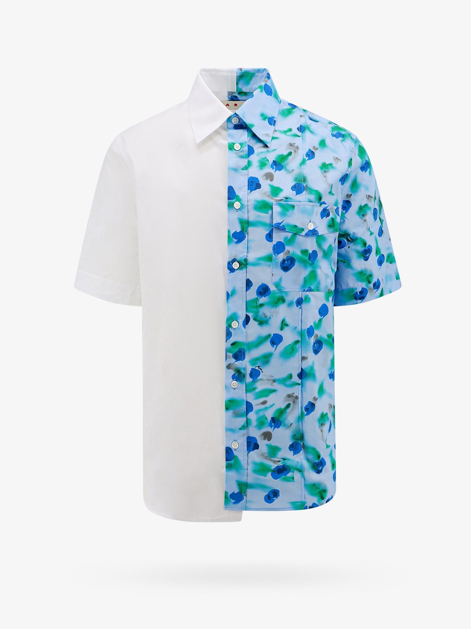 image of Marni Shirt Man Blue Shirts, Men's (Size XL)