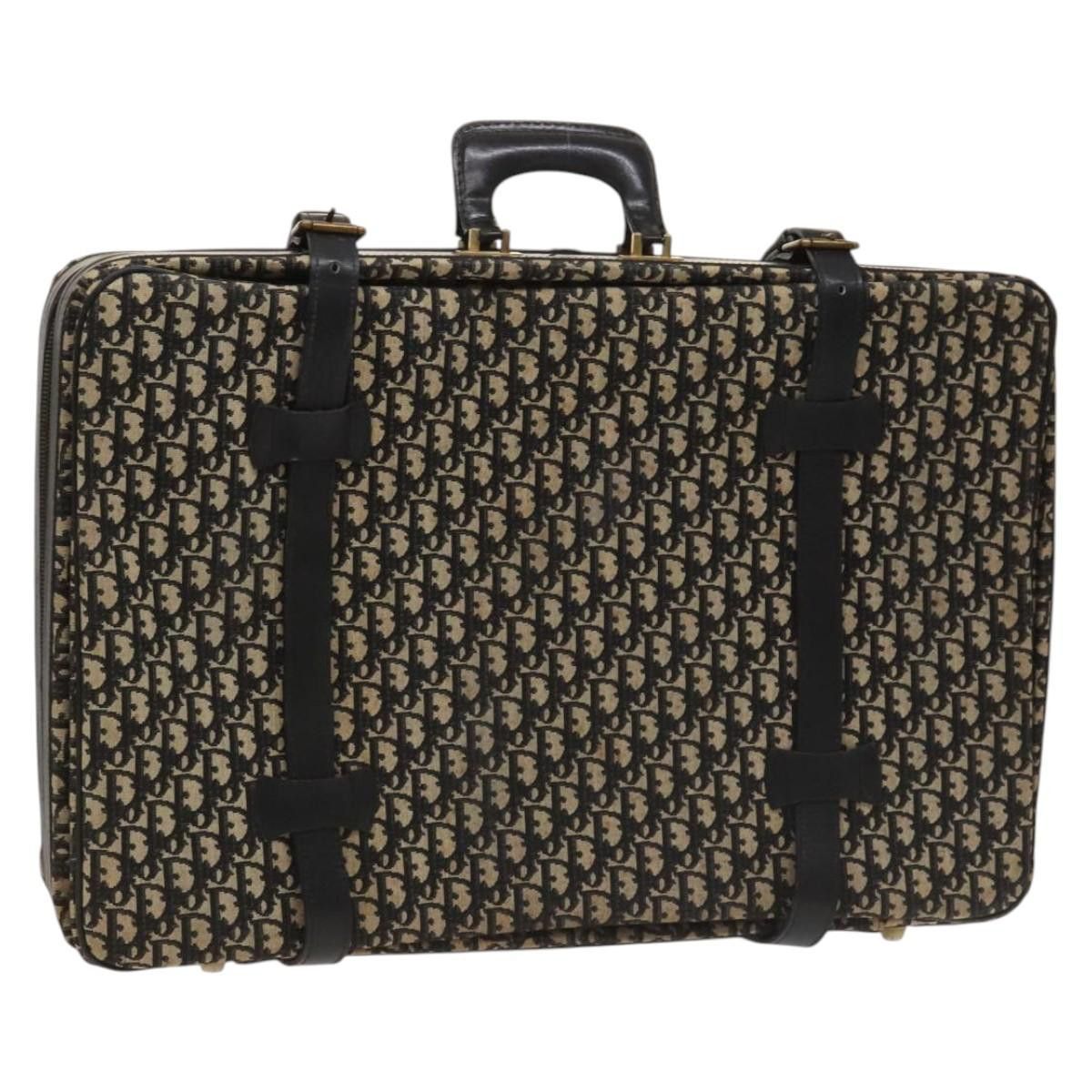 Dior DIOR Trotter Canvas Trunk Navy Gold Size ONE SIZE - 1 Thumbnail