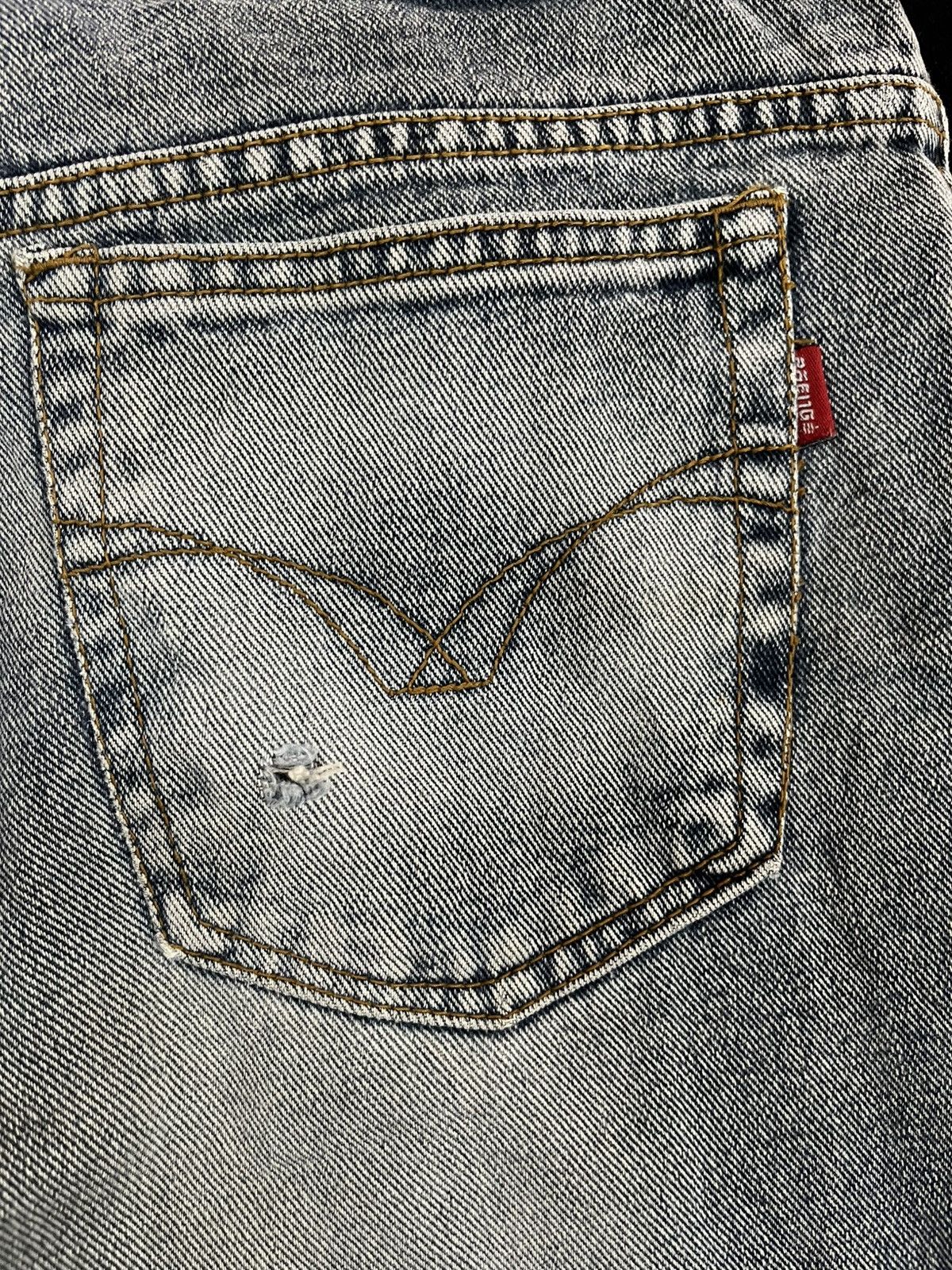 JNCO Vintage Part Three Wide Leg Distressed Denim Size US 33 - 12 Thumbnail