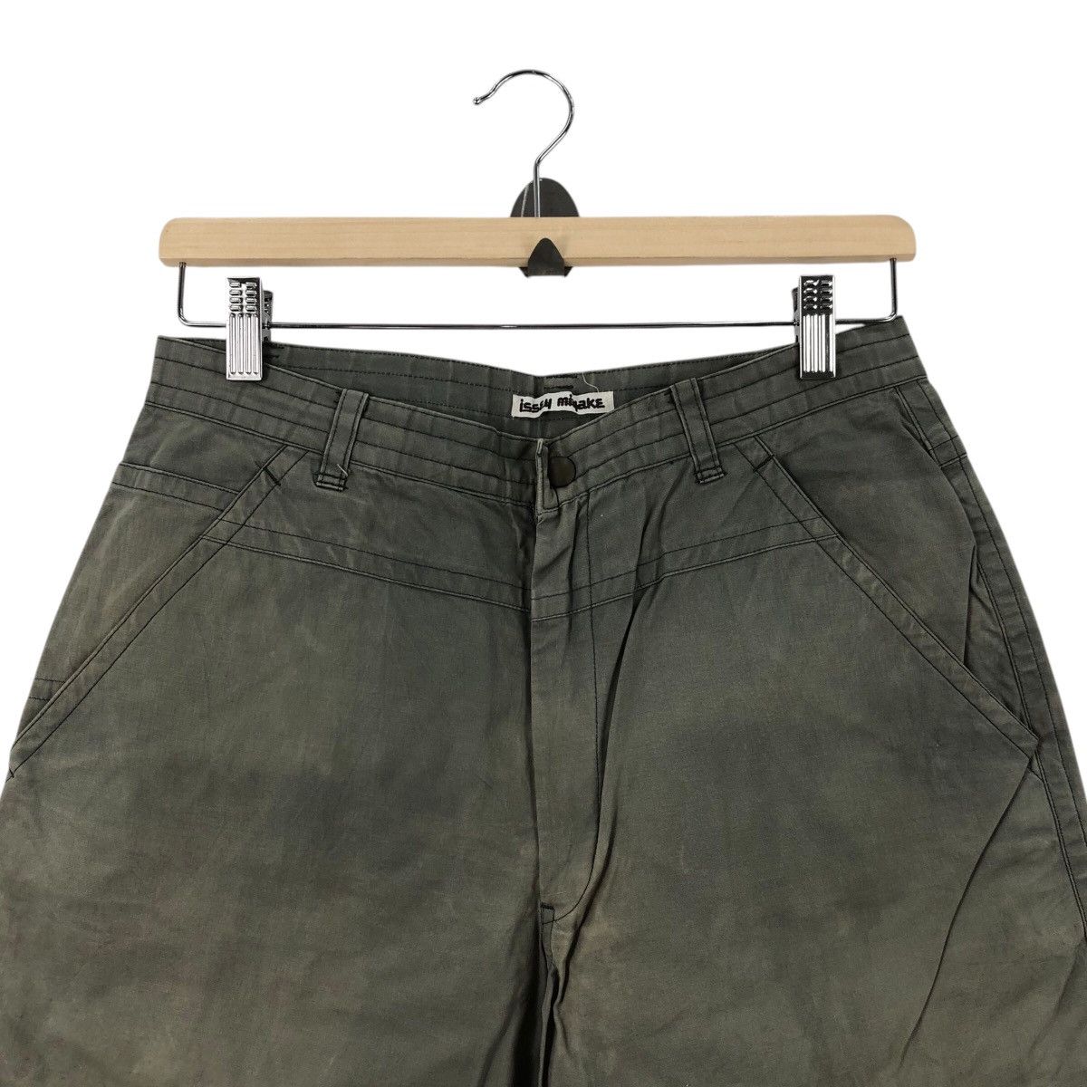 Issey Miyake Vintage ISSEY MIYAKE Army Tactical Distressed Pants Size US 30 / EU 46 - 2 Thumbnail