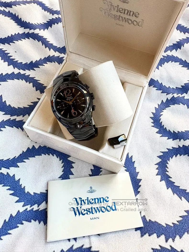 Vivienne Westwood Vivienne Westwood Vintage Black Watch . Size ONE SIZE - 1 Thumbnail