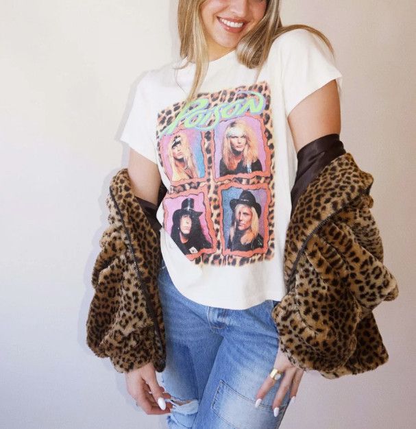 Daydreamer Daydreamer Poison Talk Dirty to Me Tour Tee ( M ) Size M / US 6-8 / IT 42-44 - 1 Thumbnail