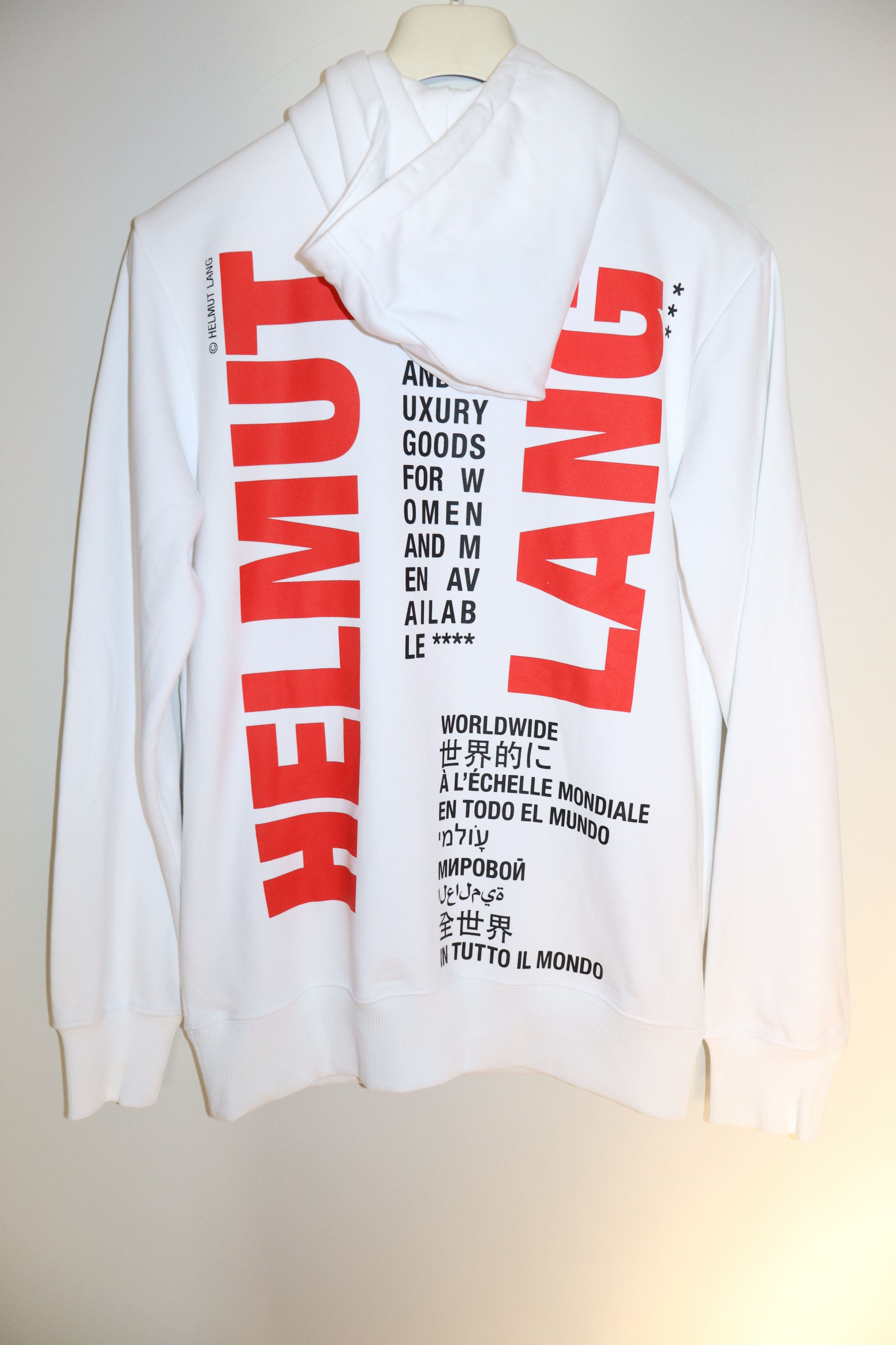 Impress logo print hoodie