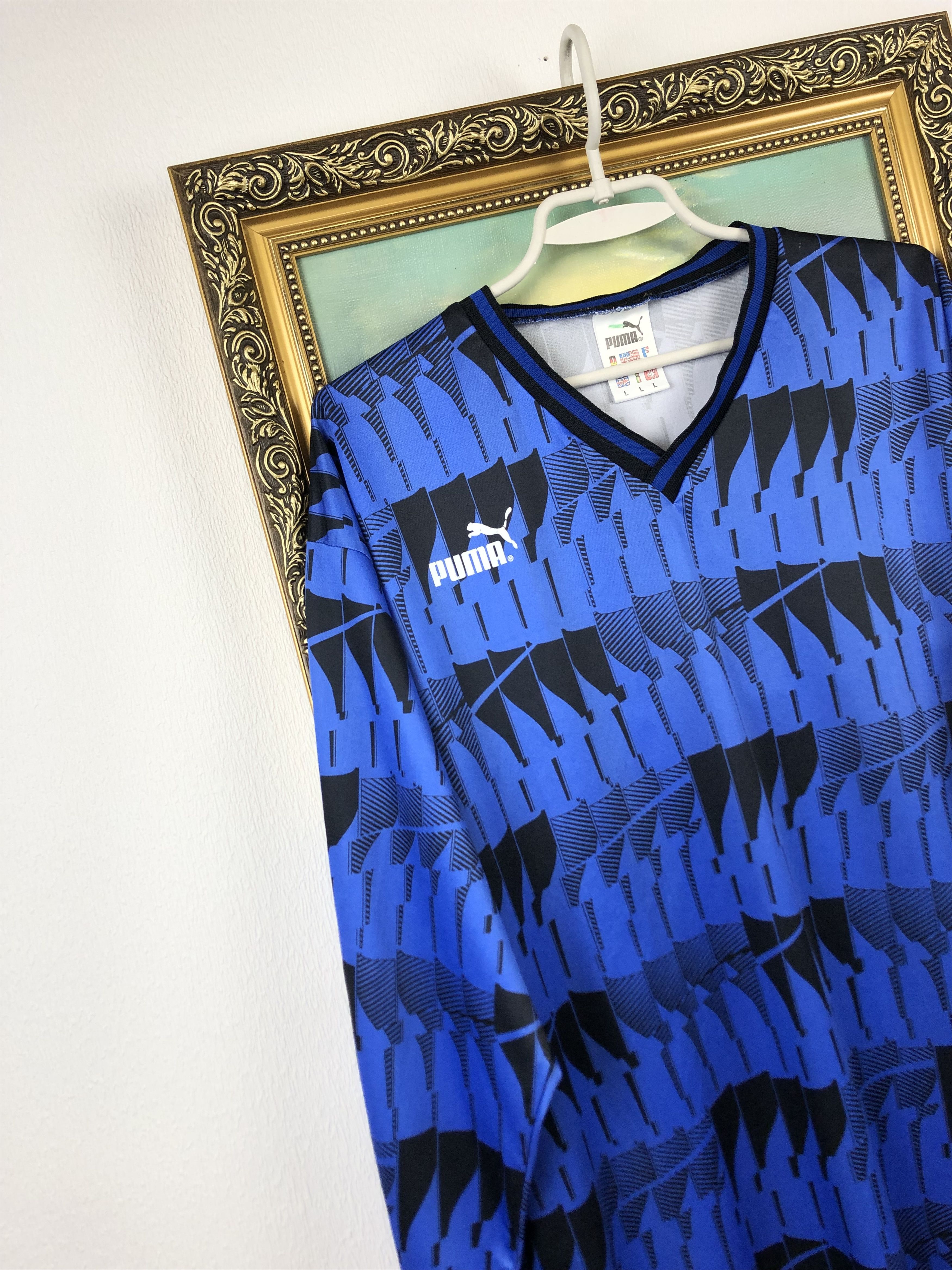 Puma Vintage West Germany Template Football Shirt Long Sleeve Size US L / EU 52-54 / 3 - 3 Thumbnail