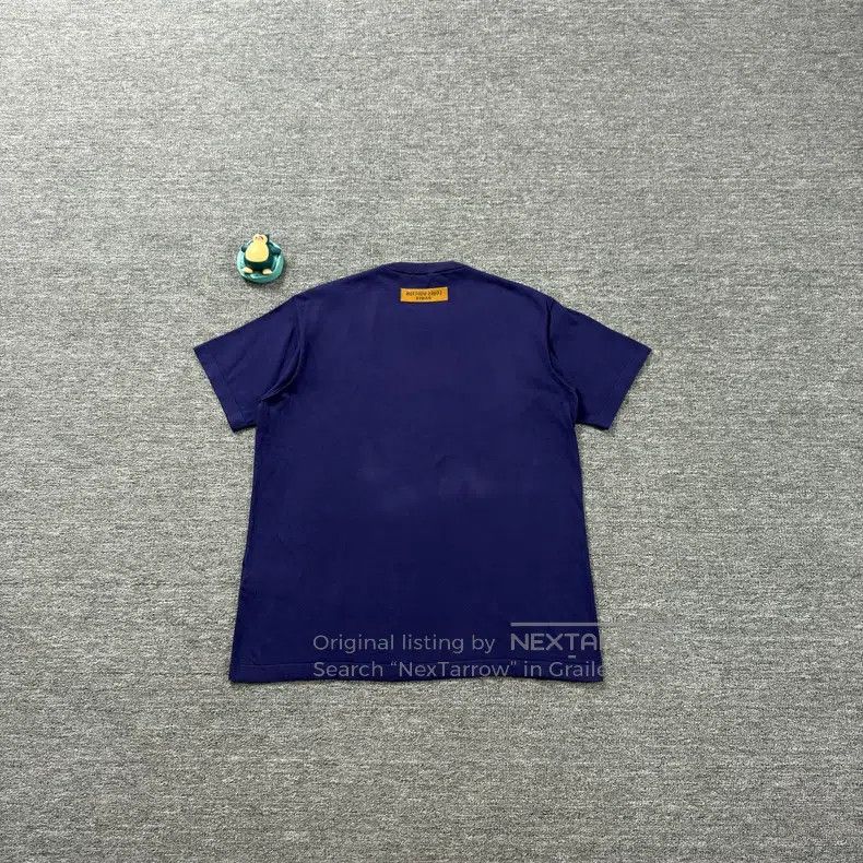 Louis Vuitton Louis Vuitton Sapphire Blue Grass Slogan Short Sleeve Size US M / EU 48-50 / 2 - 8 Thumbnail