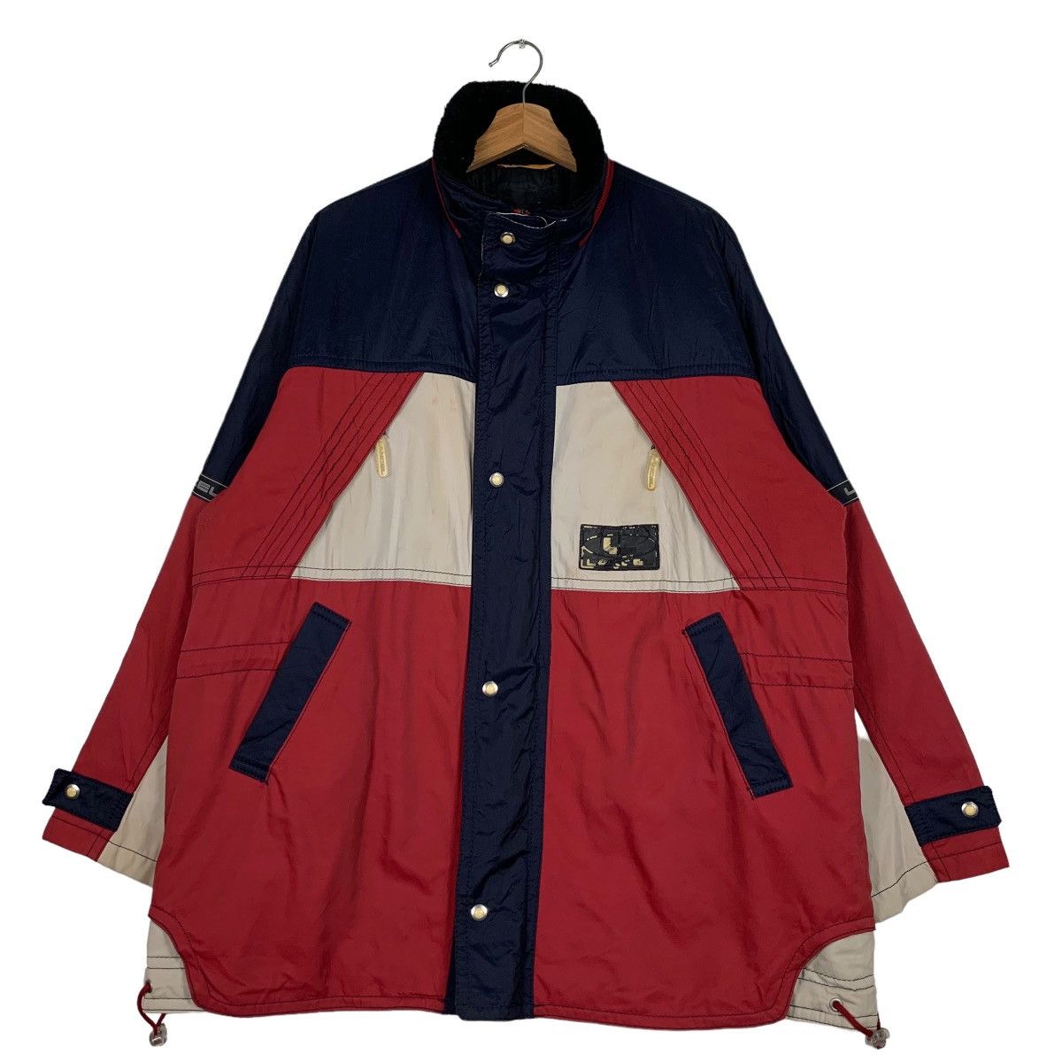 Lancel LANCEL PARIS Colorblock Jacket #0048-C3 Size US L / EU 52-54 / 3 - 1 Thumbnail