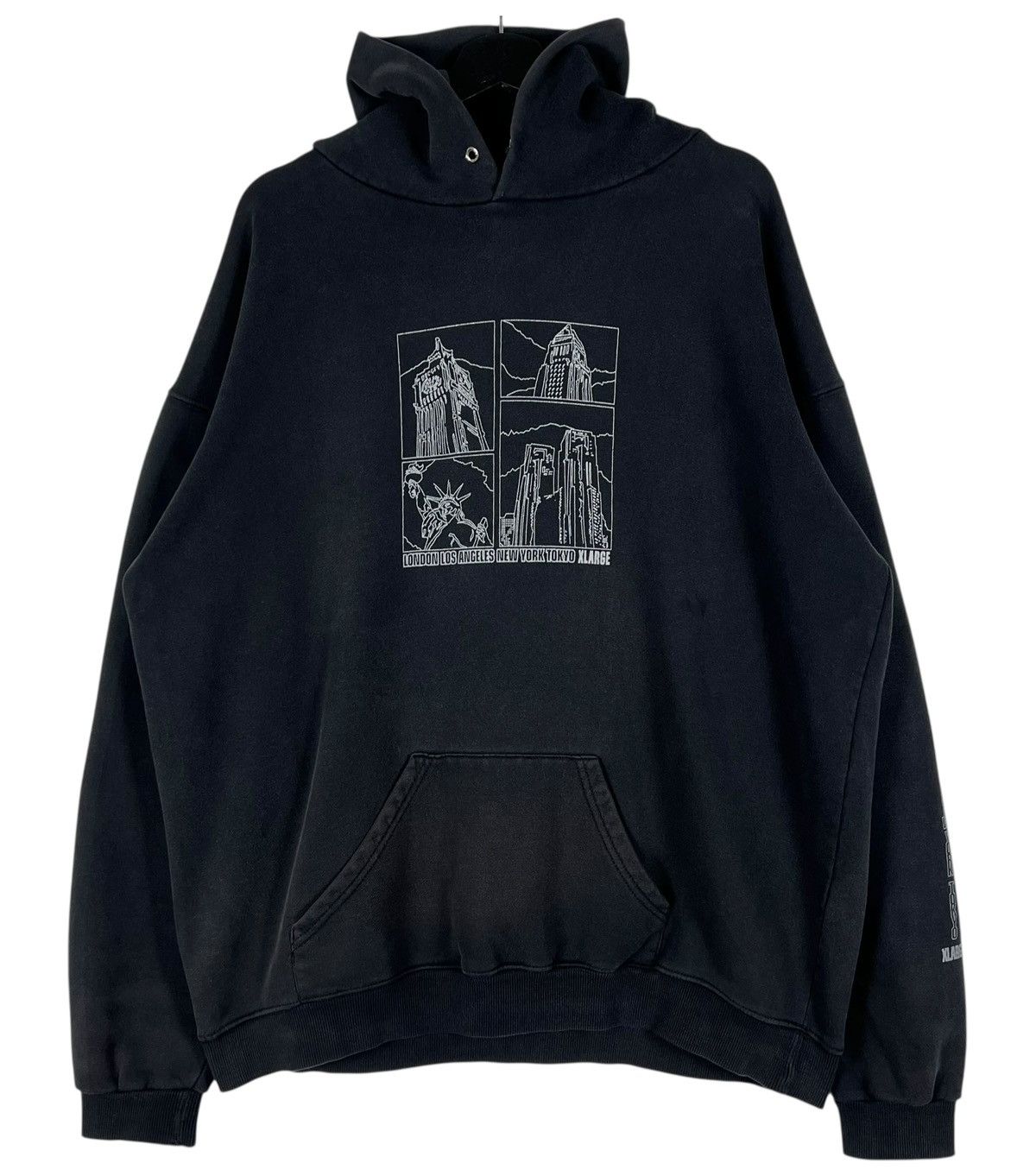 Xlarge Pigment Dyed Zip Up Hoodie | Grailed