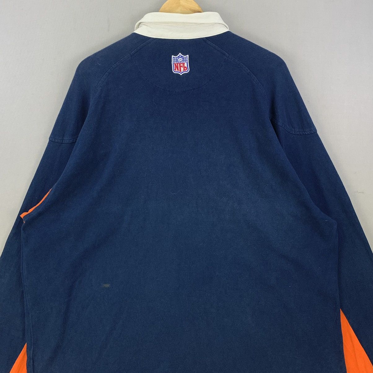 Nike Vintage Y2K Nike NFL Denver Broncos Long Sleeve Polo Shirt Size US XXL / EU 58 / 5 - 12 Thumbnail