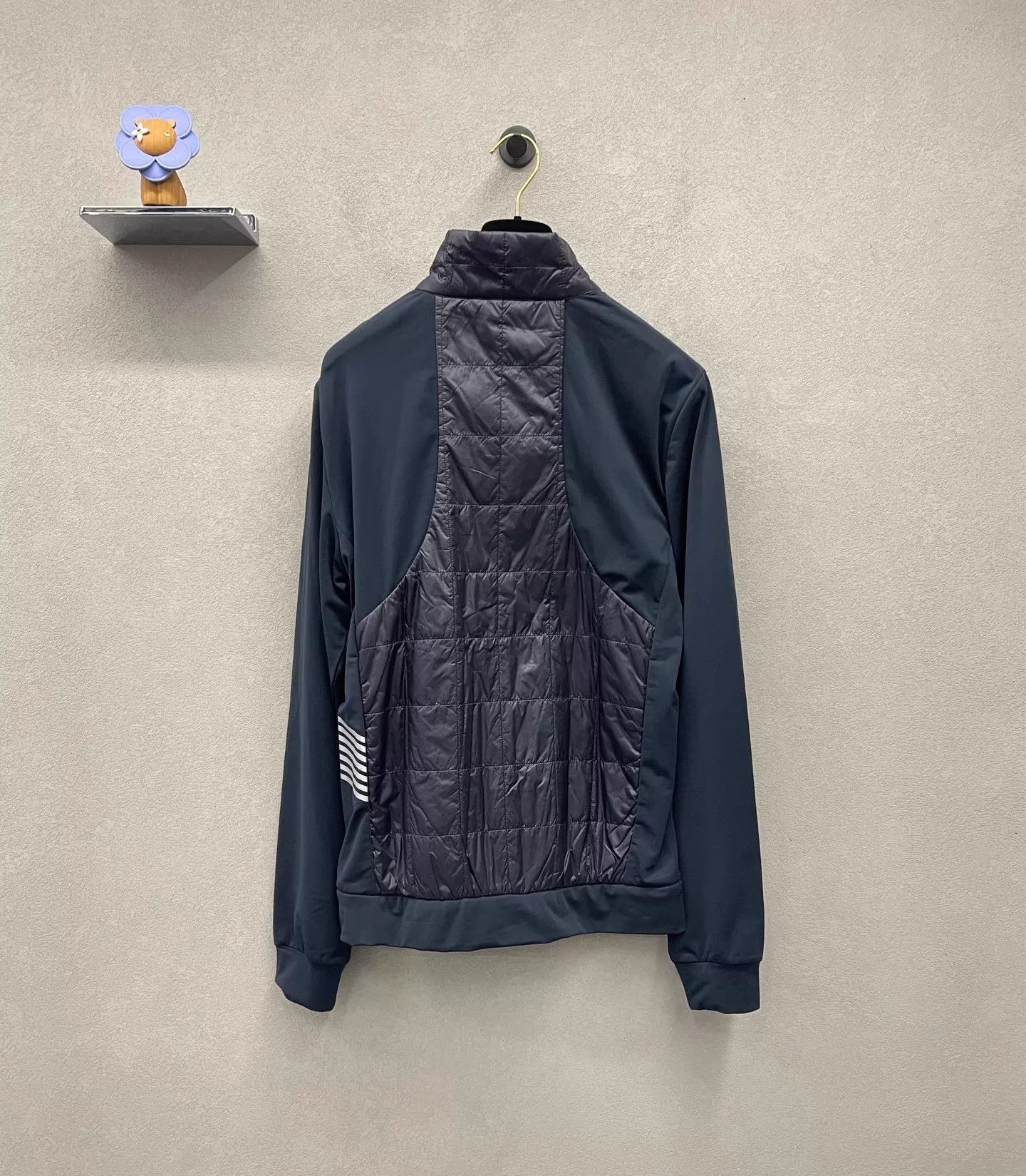 Emporio Armani EA color blocked classic versatile jacket Size US M / EU 48-50 / 2 - 2 Thumbnail