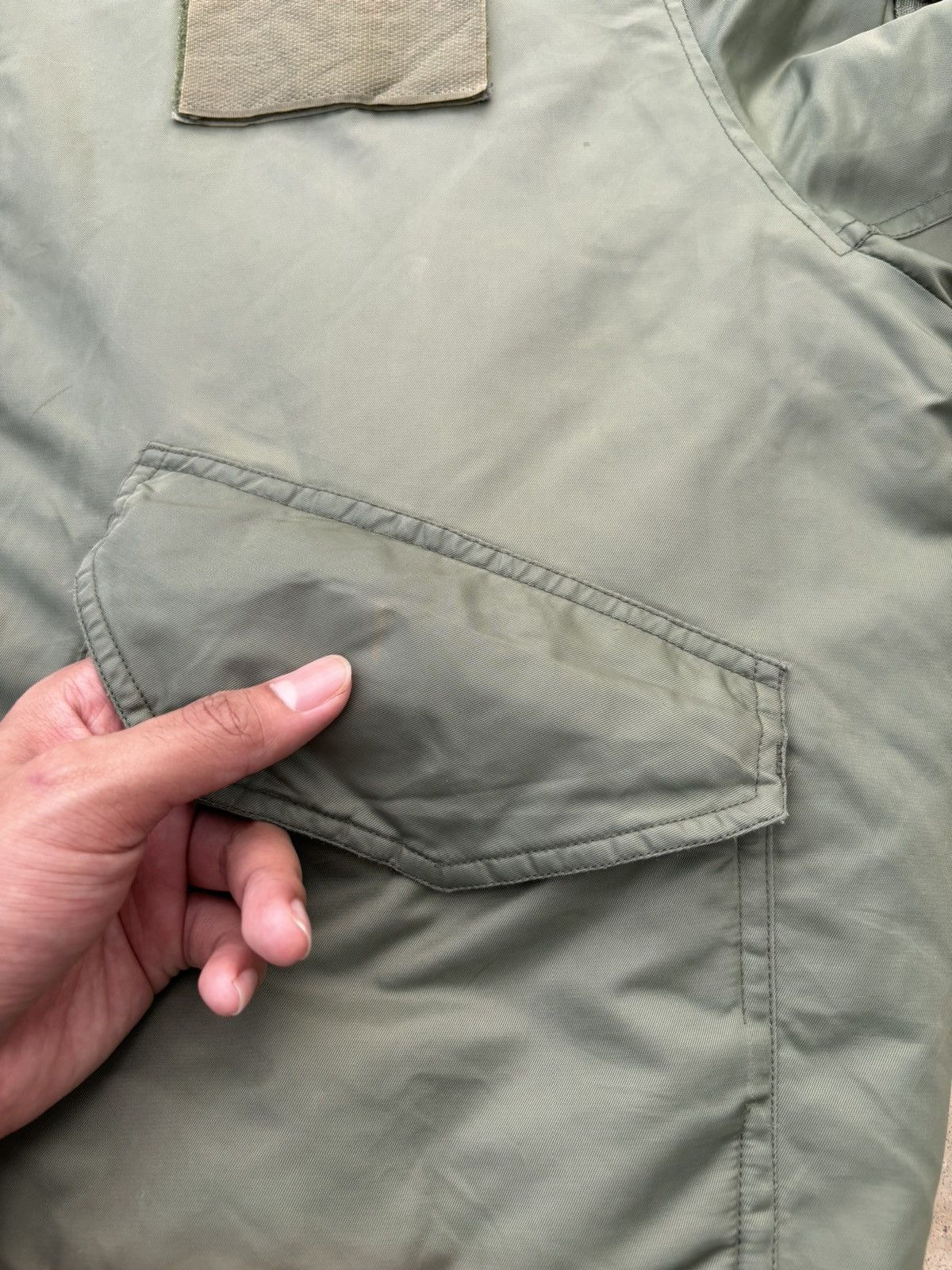 Alpha Industries FADED Alpha Ma-1 Flight Bomber Jacket (Kanye Style) Size US L / EU 52-54 / 3 - 14 Thumbnail