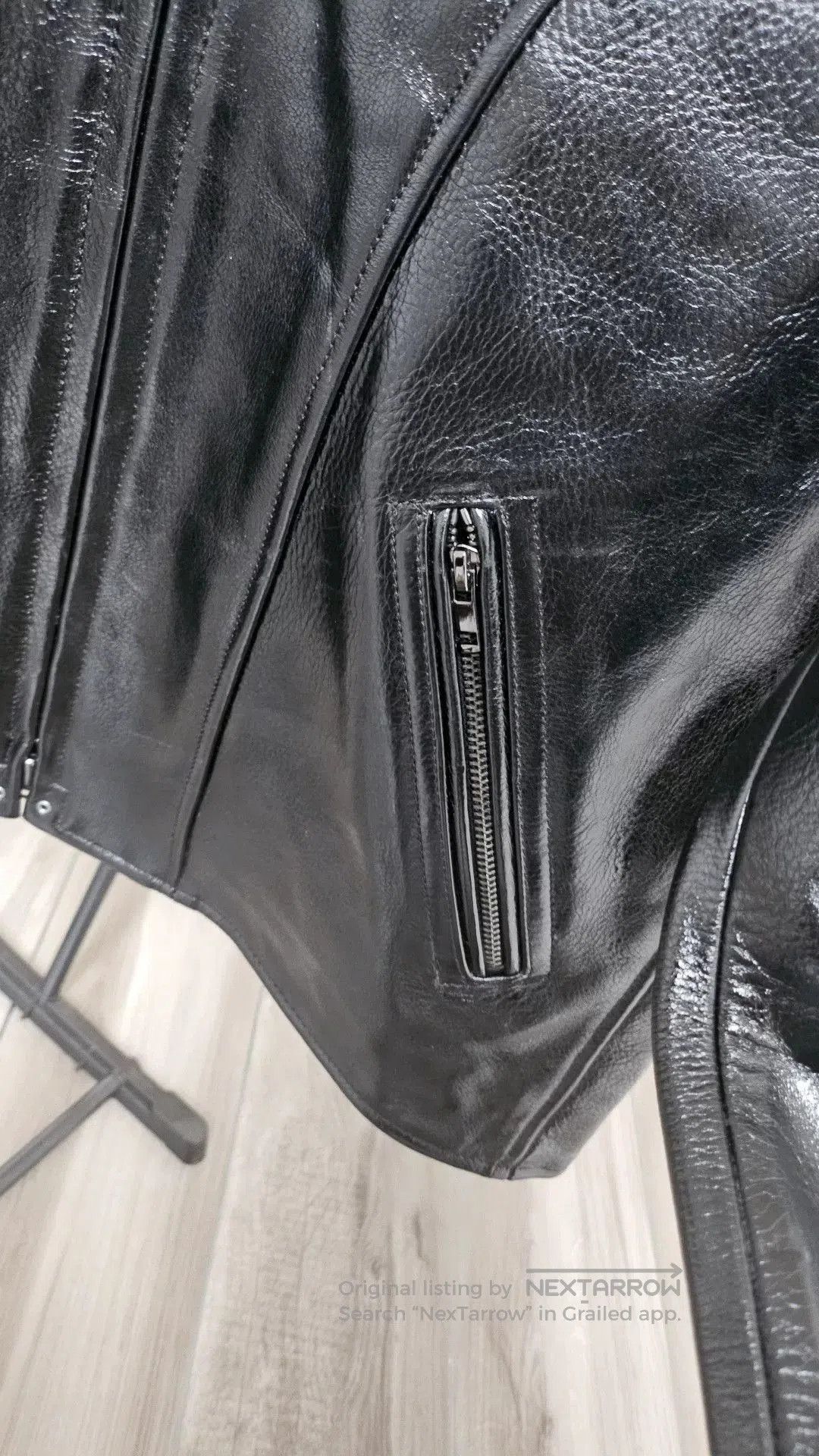 Schott Schott Accordion Style Leather Jacket. Size US XXS / EU 40 - 3 Thumbnail