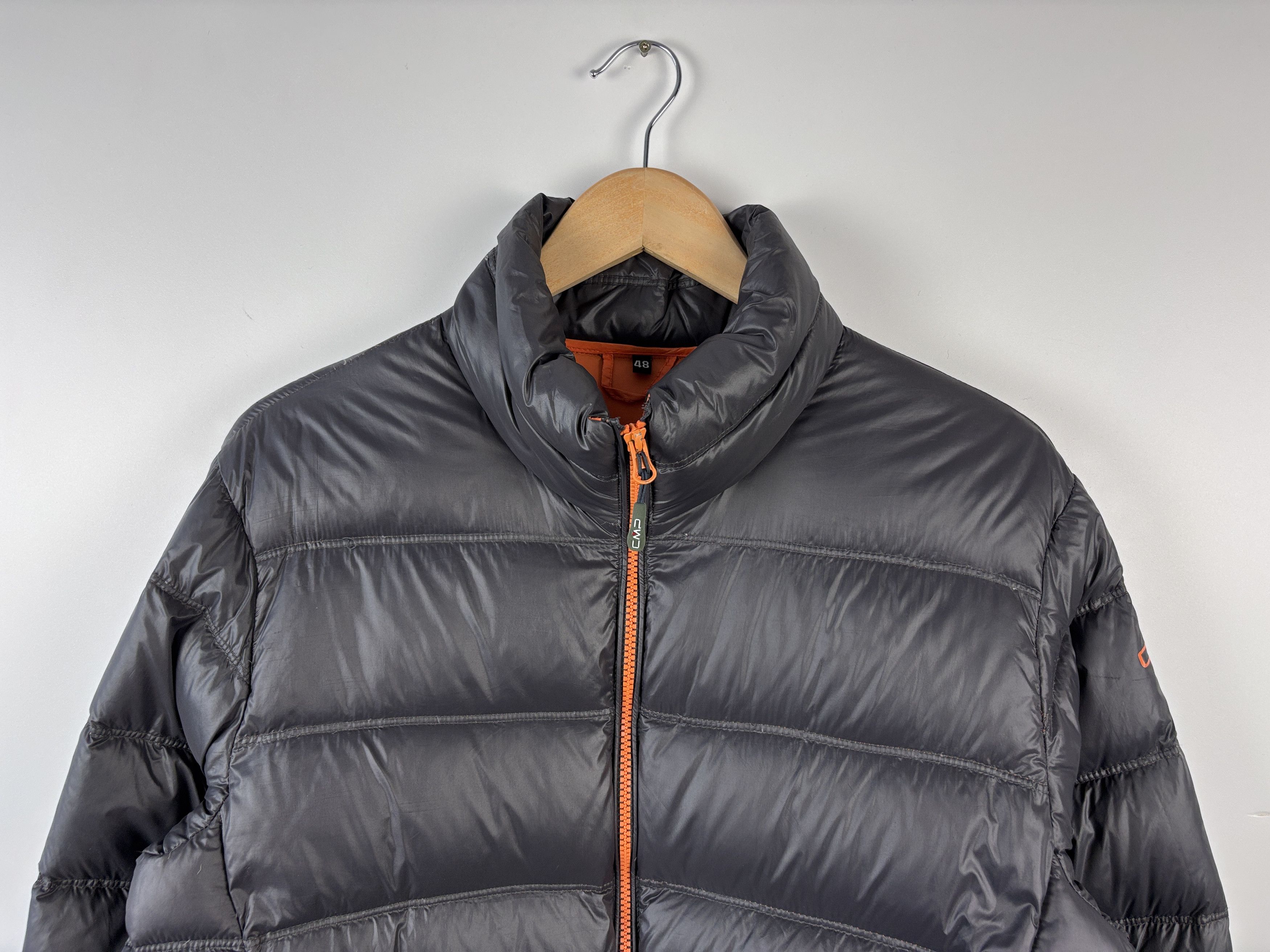 Other Mens CMP Down Puffer Jacket Hiking Outdoor Gray Size 48 Size US M / EU 48-50 / 2 - 2 Thumbnail