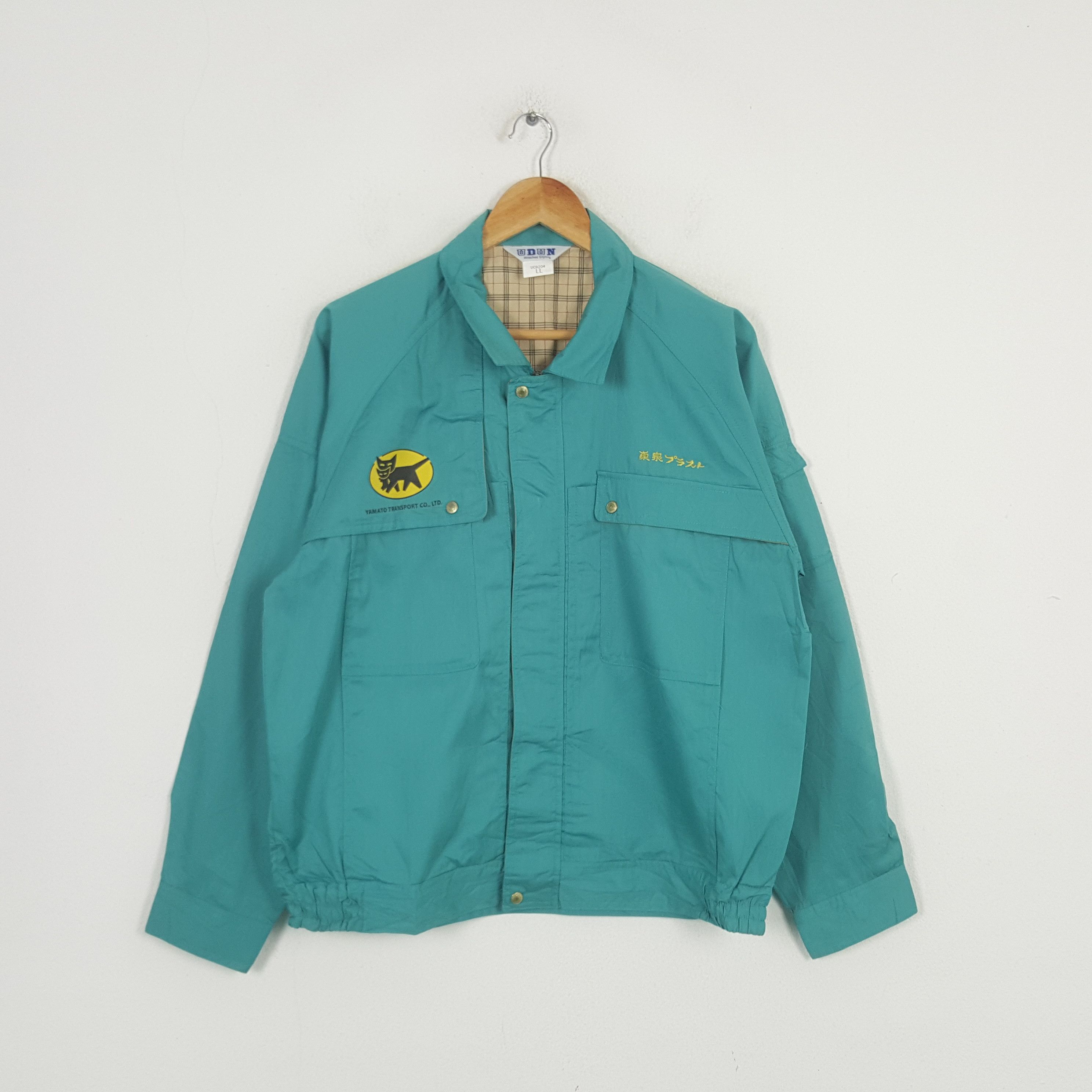 Japanese Brand × Vintage Vintage Yamato Transport Japanese Staff Jacket C282N27 Size US L / EU 52-54 / 3 - 3 Thumbnail