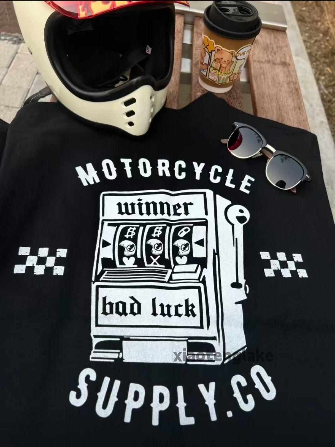 Designer × Vintage Unisex outdoor loose hiphop y2k pattern graphic t shirt Size US L / EU 52-54 / 3 - 3 Thumbnail