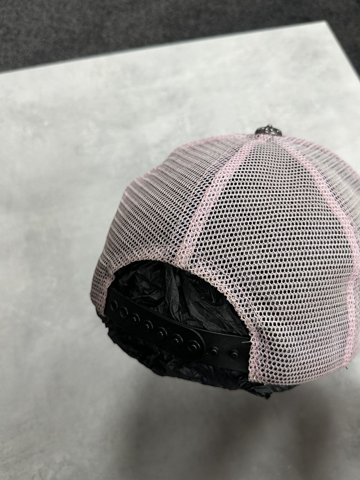Chrome Hearts Chrome Hearts CH Hollywood Trucker Cap Black Pink Size ONE SIZE - 5 Thumbnail