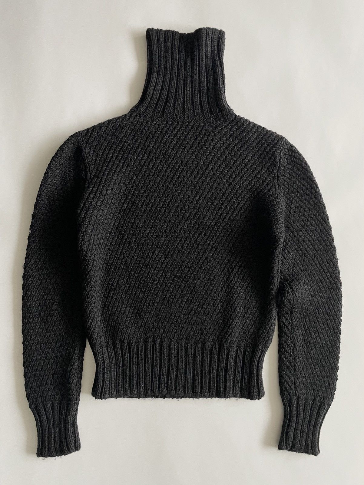 Gucci × Tom Ford Gucci by Tom Ford Heavy Wool Turtleneck Sweater