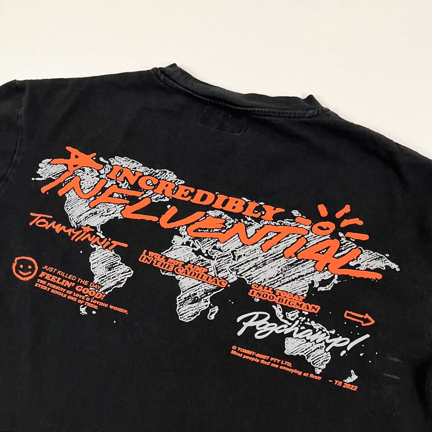 Vintage Tommyinnit Shirt Adult Small Black Graphic English Minecraft Streamer Youtube Shirt Size US S / EU 44-46 / 1 - 2 Thumbnail